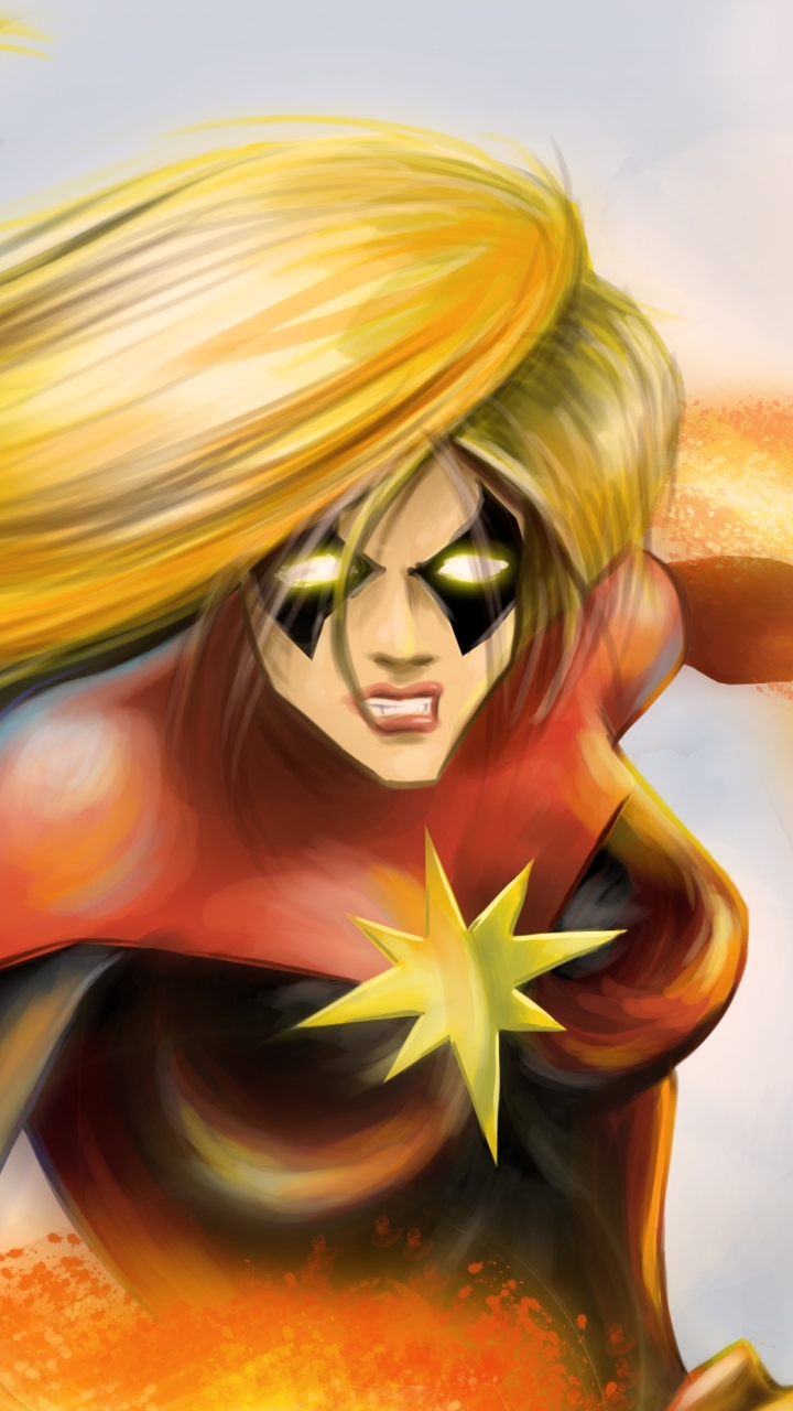 Handy-Wallpaper Comics, Ms Marvel kostenlos herunterladen.