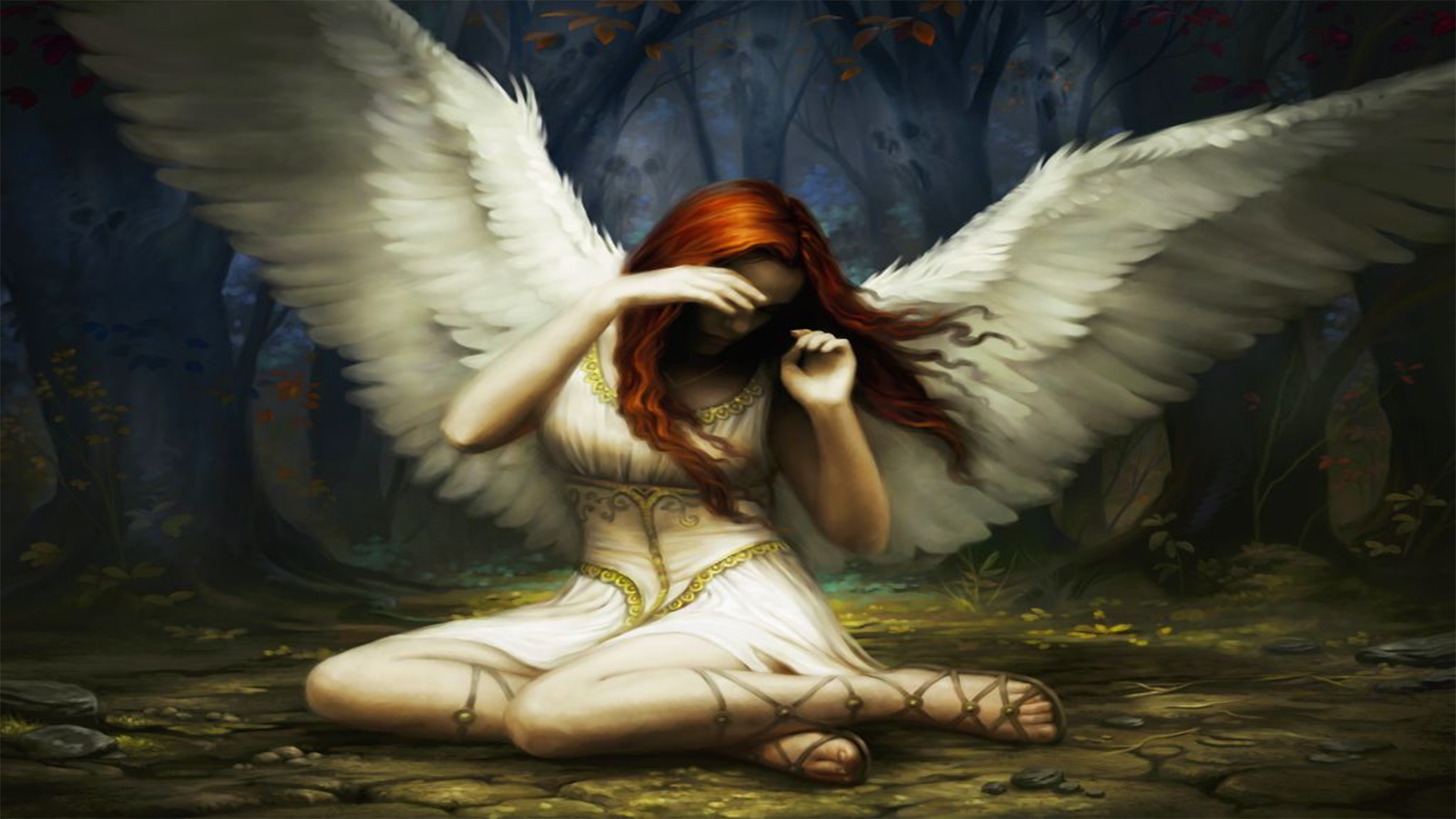 Download mobile wallpaper Fantasy, Angel for free.