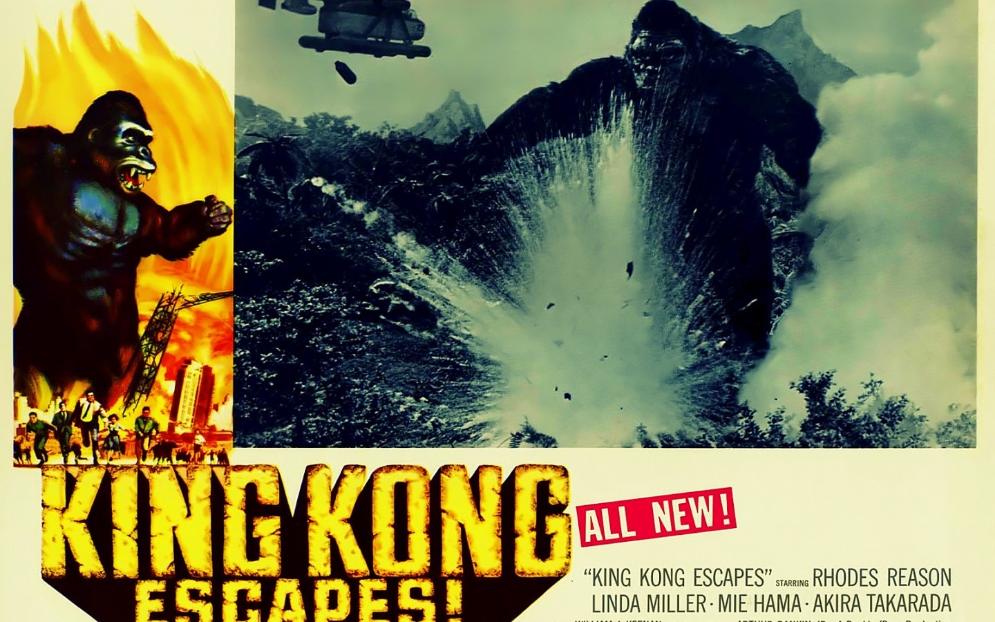 Baixar papel de parede para celular de King Kong, Filme, A Fuga De King Kong gratuito.