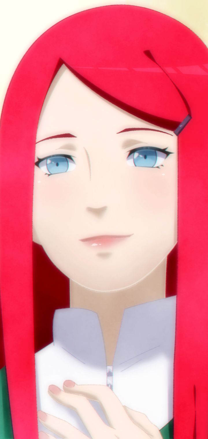 Download mobile wallpaper Anime, Naruto, Face, Blue Eyes, Red Hair, Kushina Uzumaki for free.