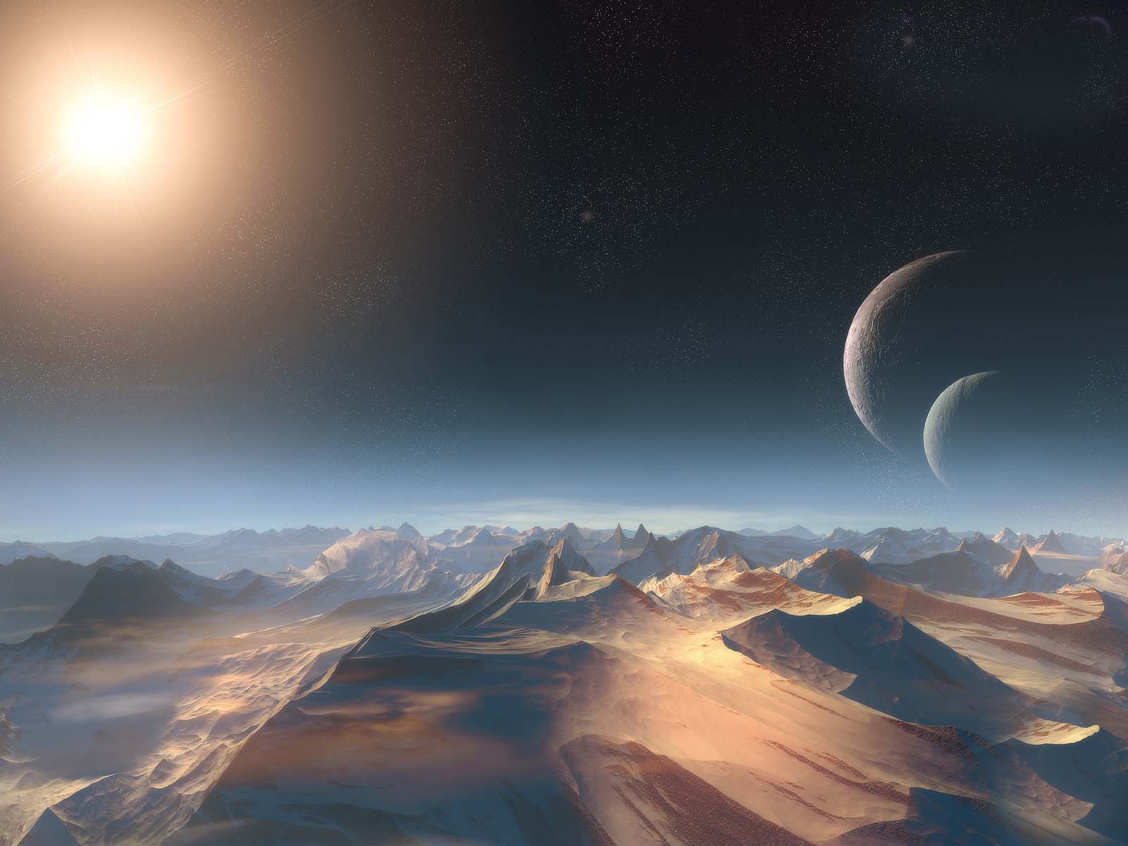 Free download wallpaper Planets, Space, Sci Fi on your PC desktop