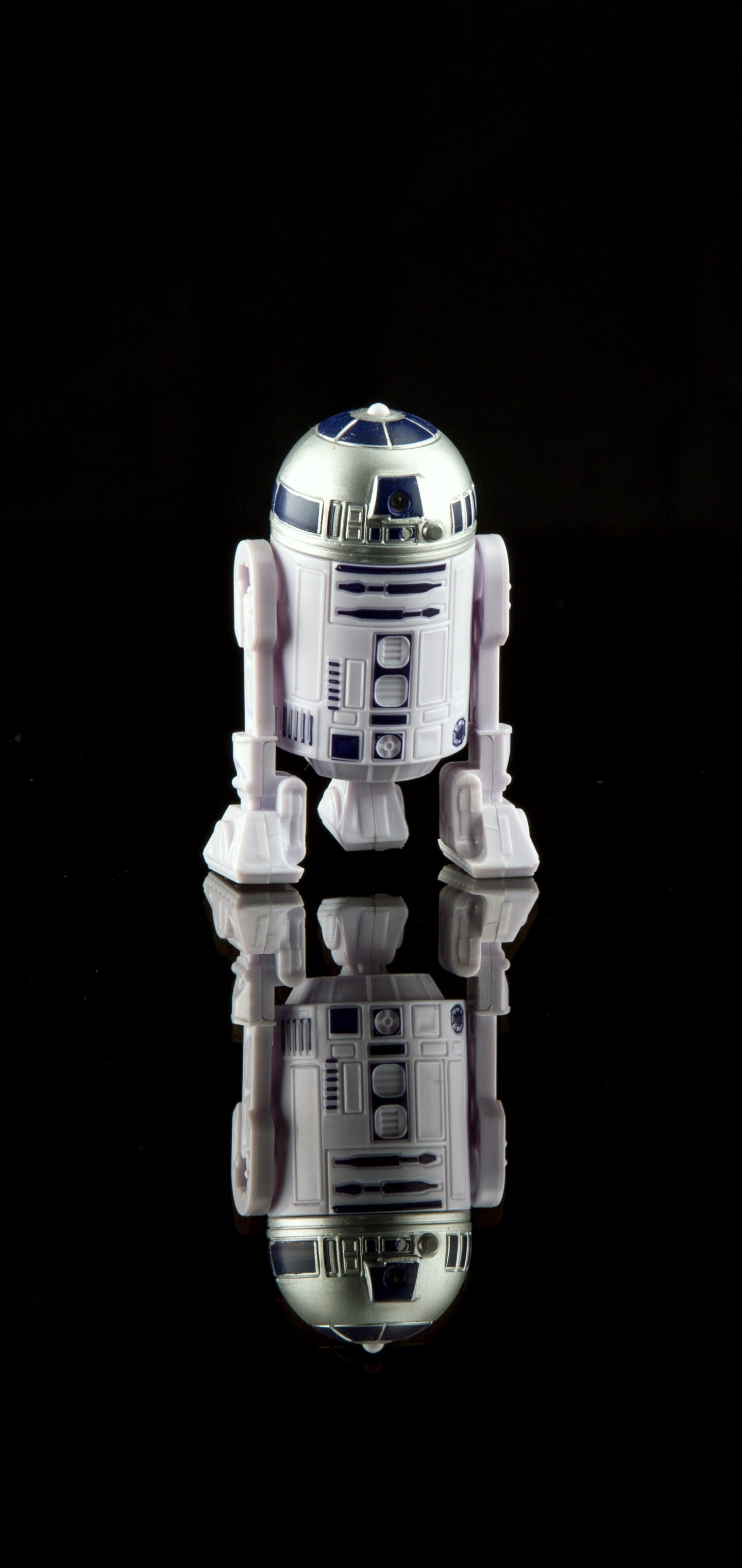 man made, toy, reflection, minimalist, star wars, droid, r2 d2 wallpaper for mobile