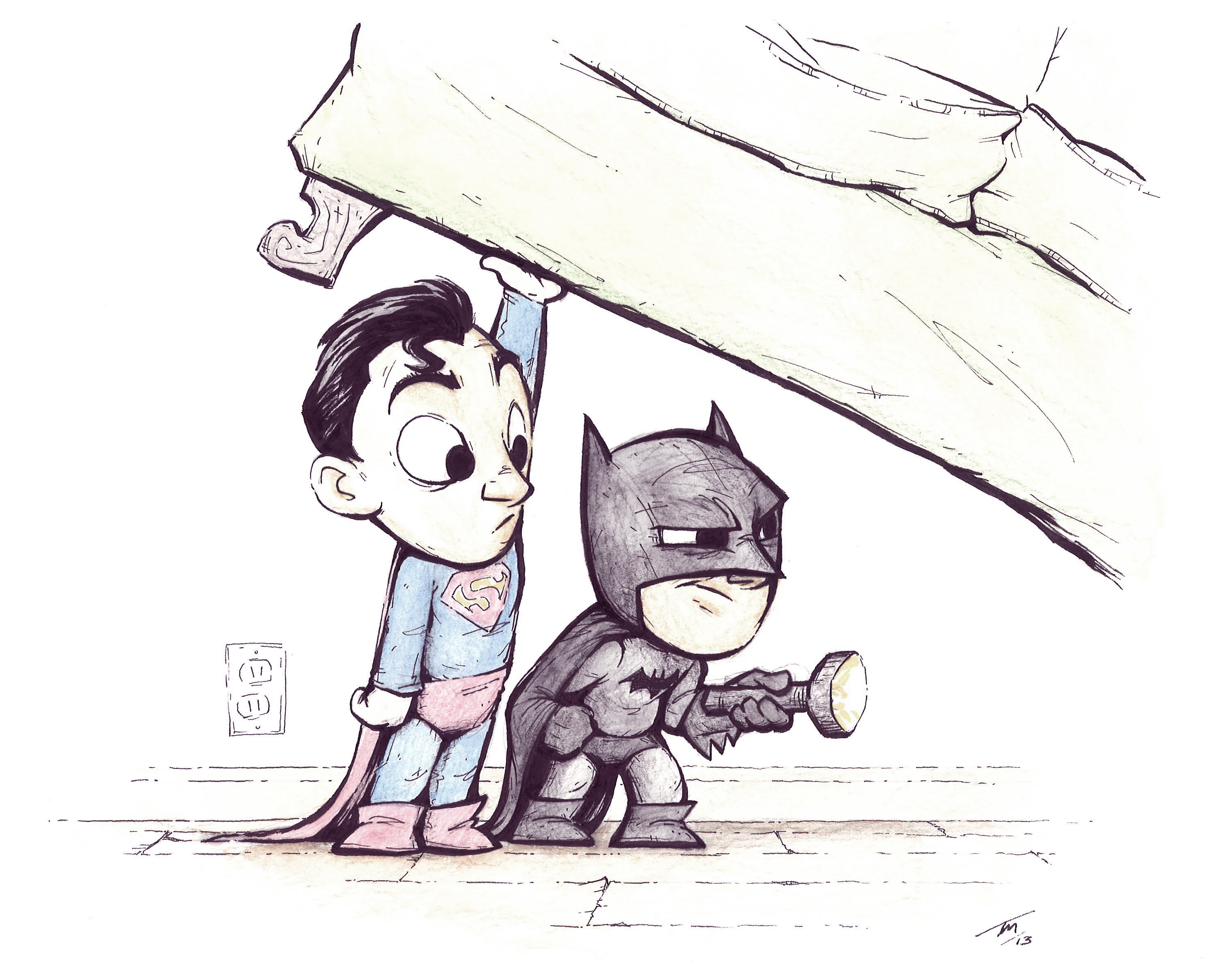Скачать обои бесплатно Комиксы, Бэтмен, Супермен, Бэтмен/супермен картинка на рабочий стол ПК