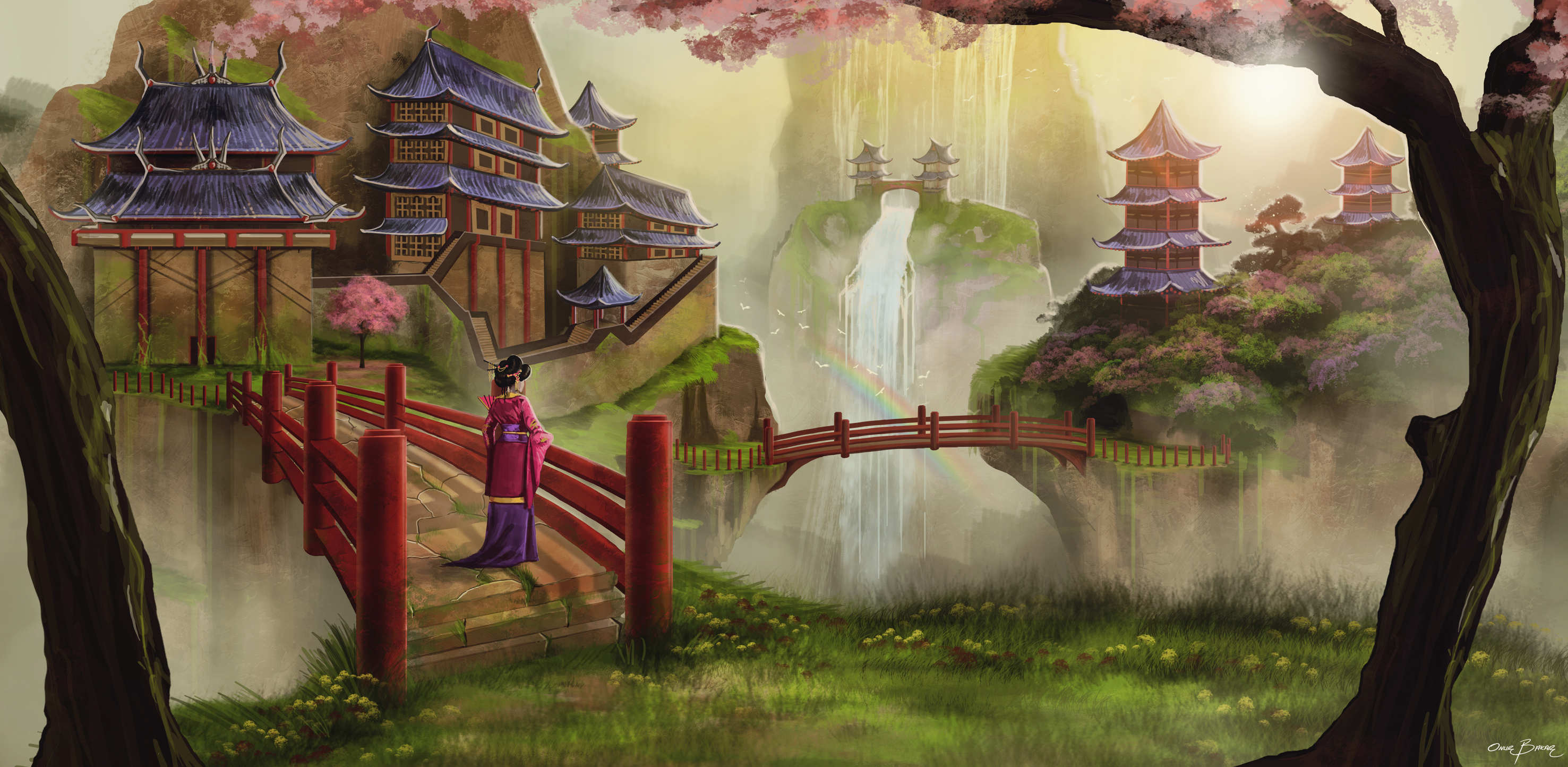 Free download wallpaper Fantasy, Oriental on your PC desktop