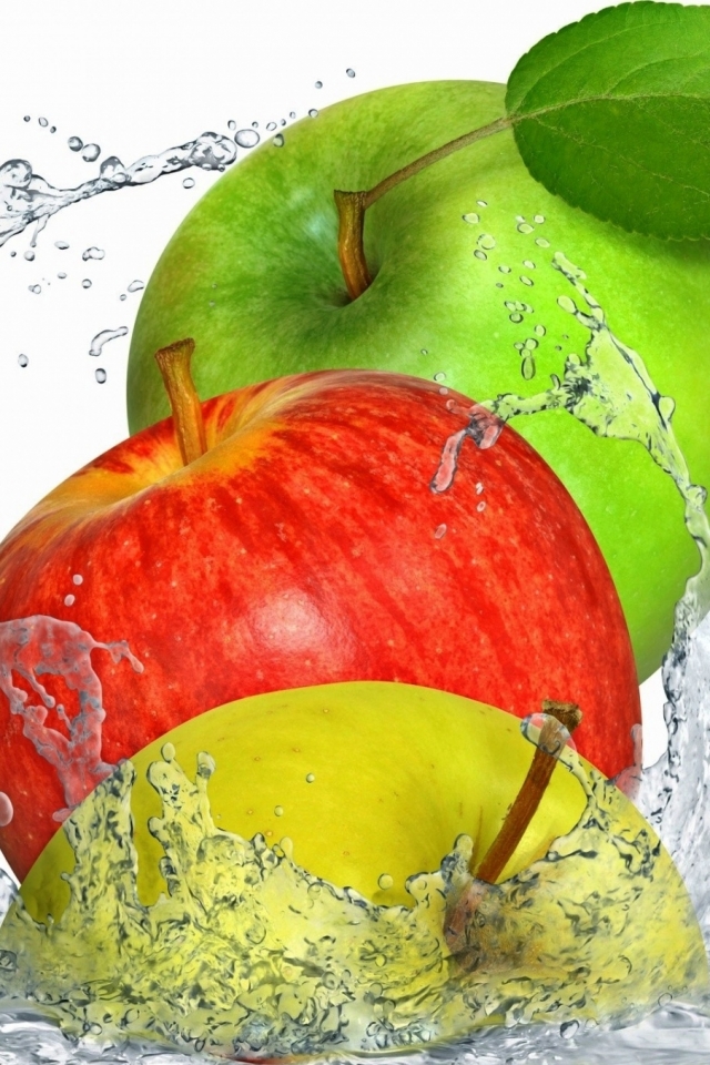 Download mobile wallpaper Fruits, Food, Apple for free.