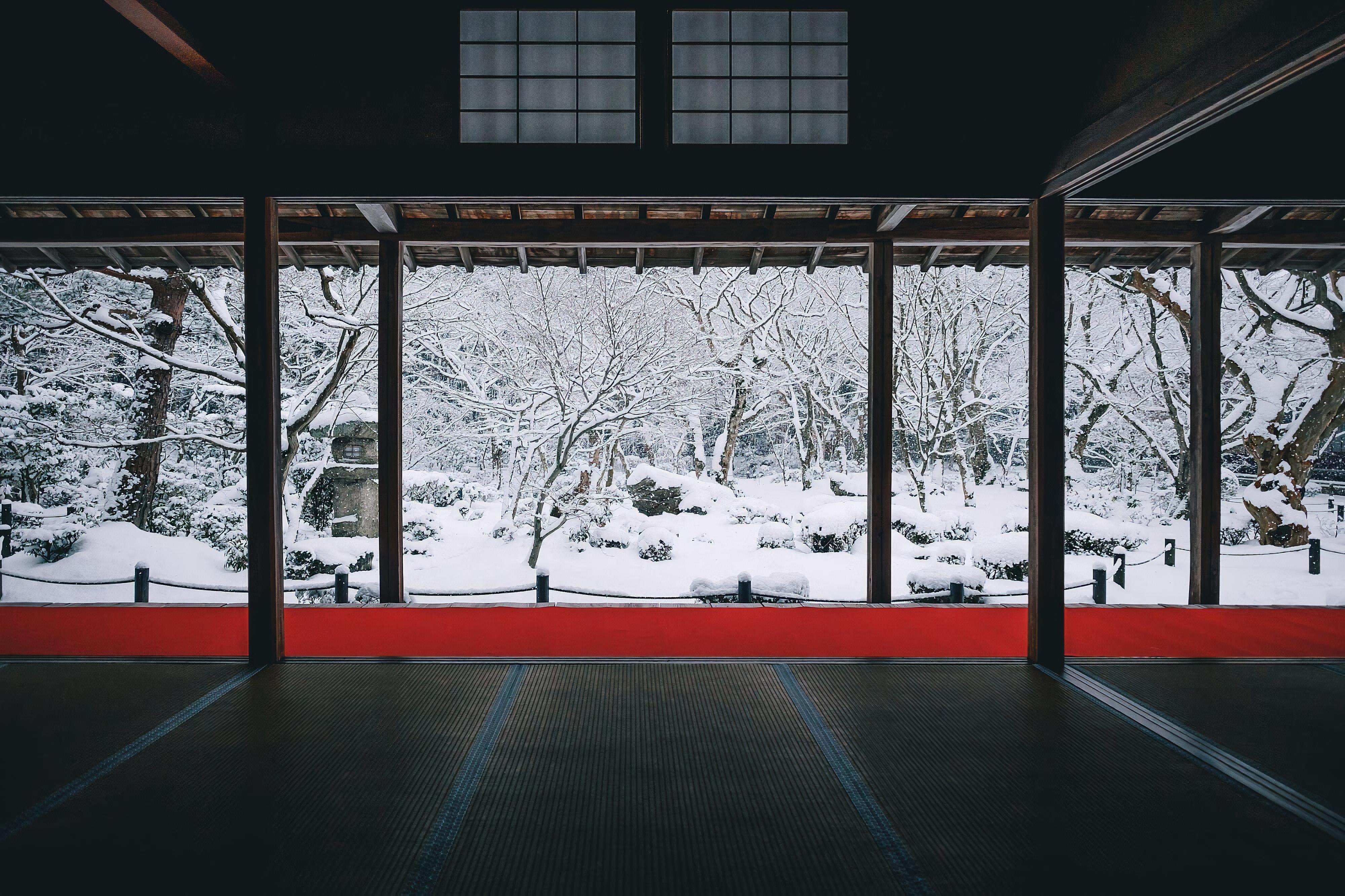 Free download wallpaper Winter, Snow, Japan, Photography on your PC desktop