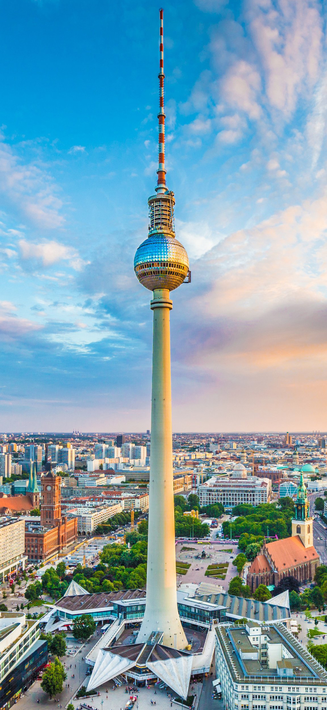 Скачати мобільні шпалери Міста, Берлін, Місто, Німеччина, Створено Людиною безкоштовно.