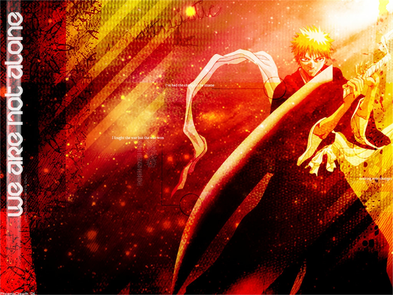 Handy-Wallpaper Bleach, Animes, Ichigo Kurosaki kostenlos herunterladen.