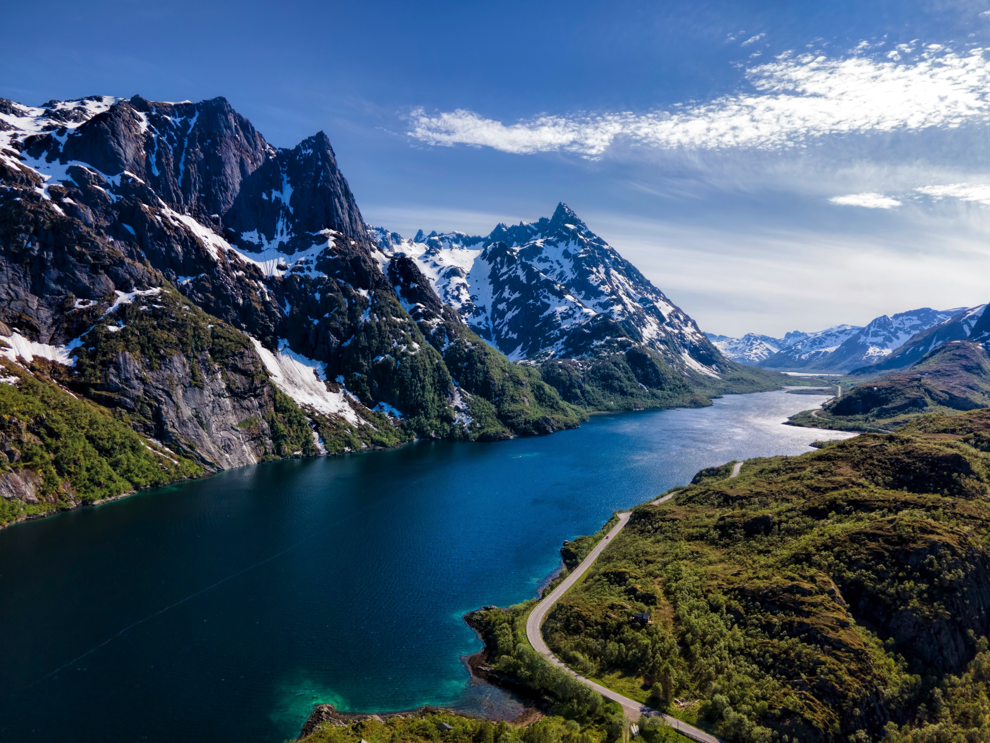 Handy-Wallpaper Landschaft, Natur, Fluss, Gebirge, Erde/natur kostenlos herunterladen.