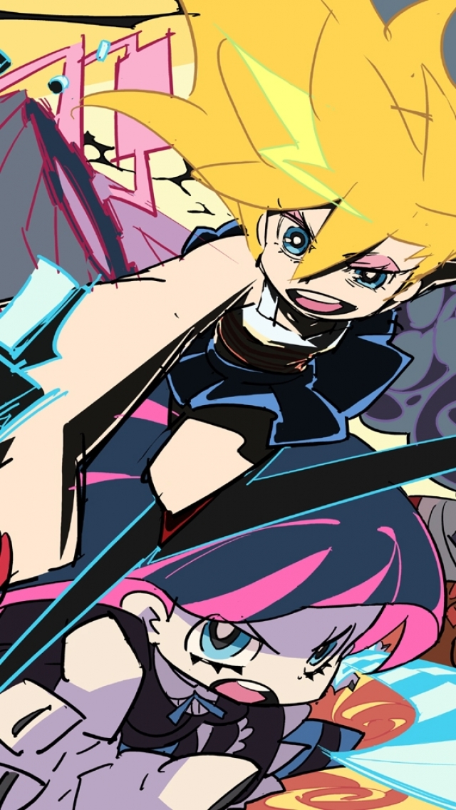 panty & stocking with garterbelt, anime, stocking anarchy, panty anarchy images