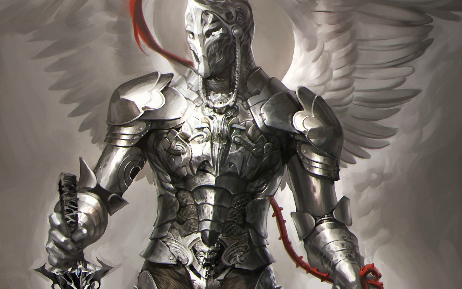 Free download wallpaper Fantasy, Angel, Angel Warrior on your PC desktop