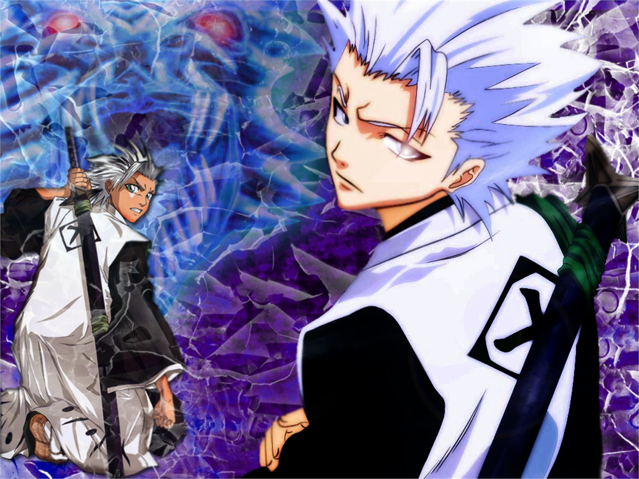 Handy-Wallpaper Bleach, Animes, Tōshirō Hitsugaya kostenlos herunterladen.