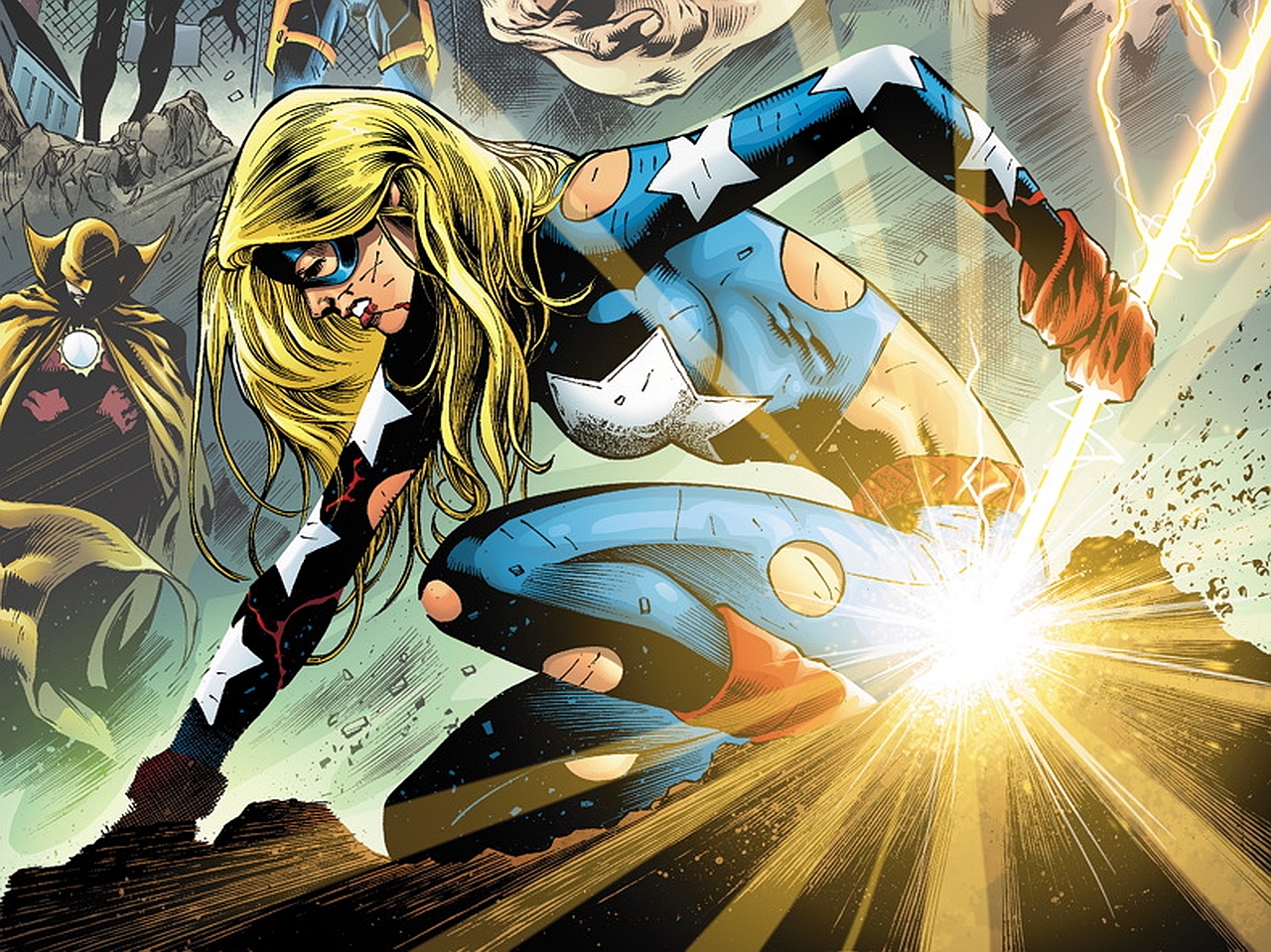 comics, justice league of america, stargirl (dc comics)