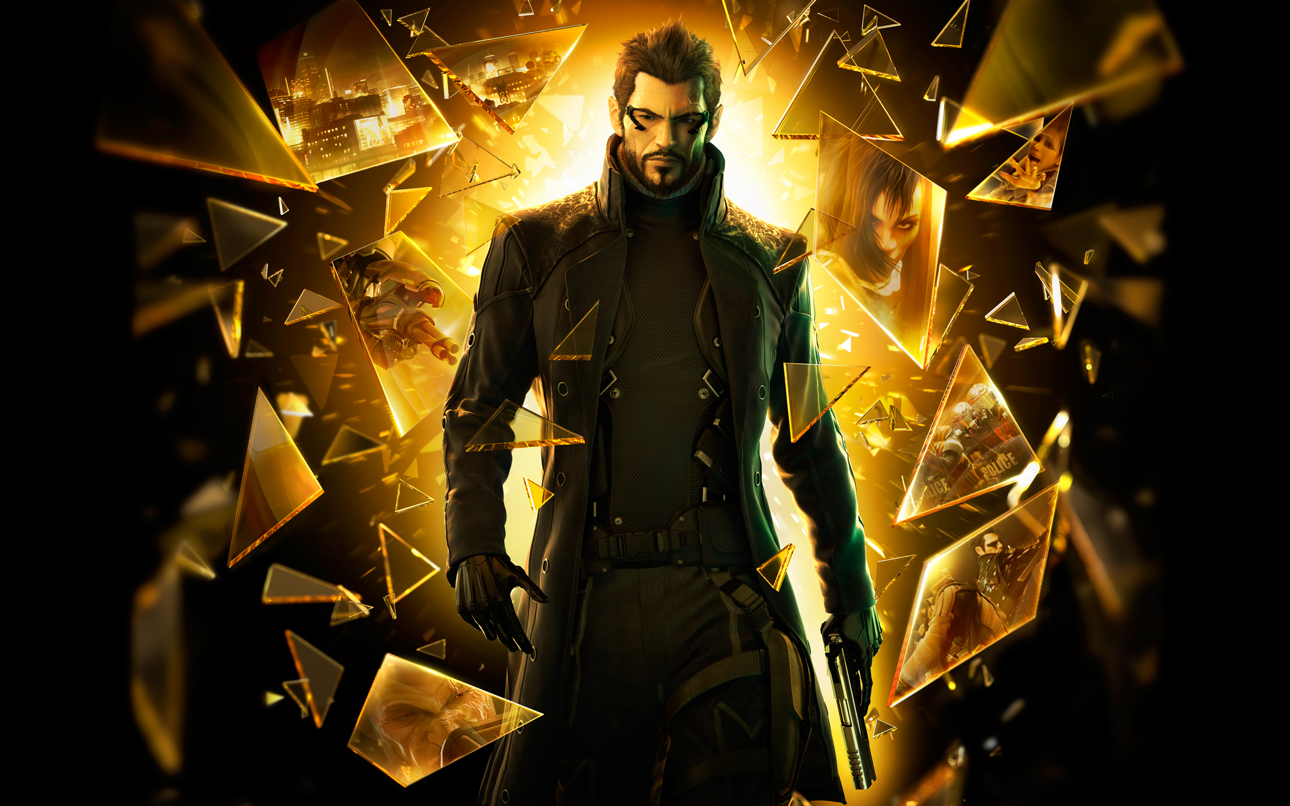 Популярні заставки і фони Deus Ex на комп'ютер