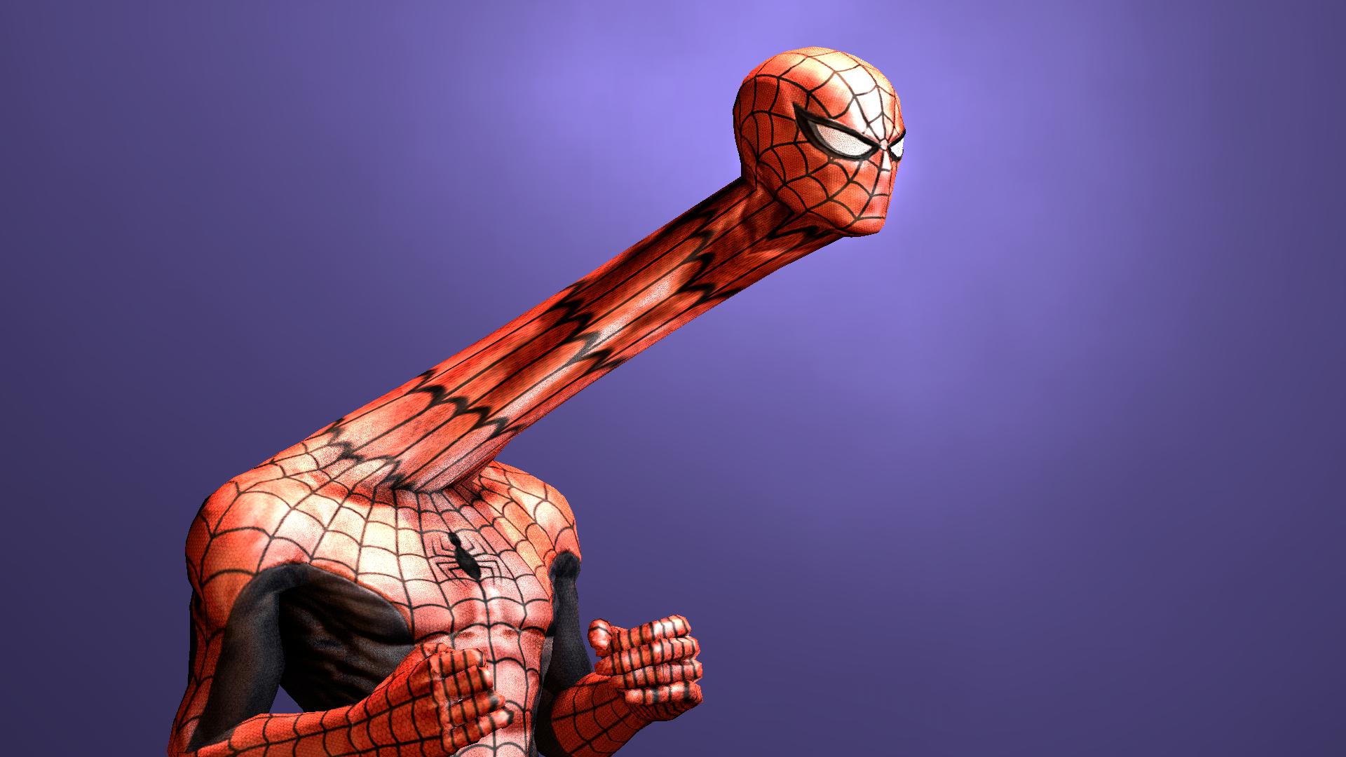 Laden Sie das Humor, Spider Man-Bild kostenlos auf Ihren PC-Desktop herunter