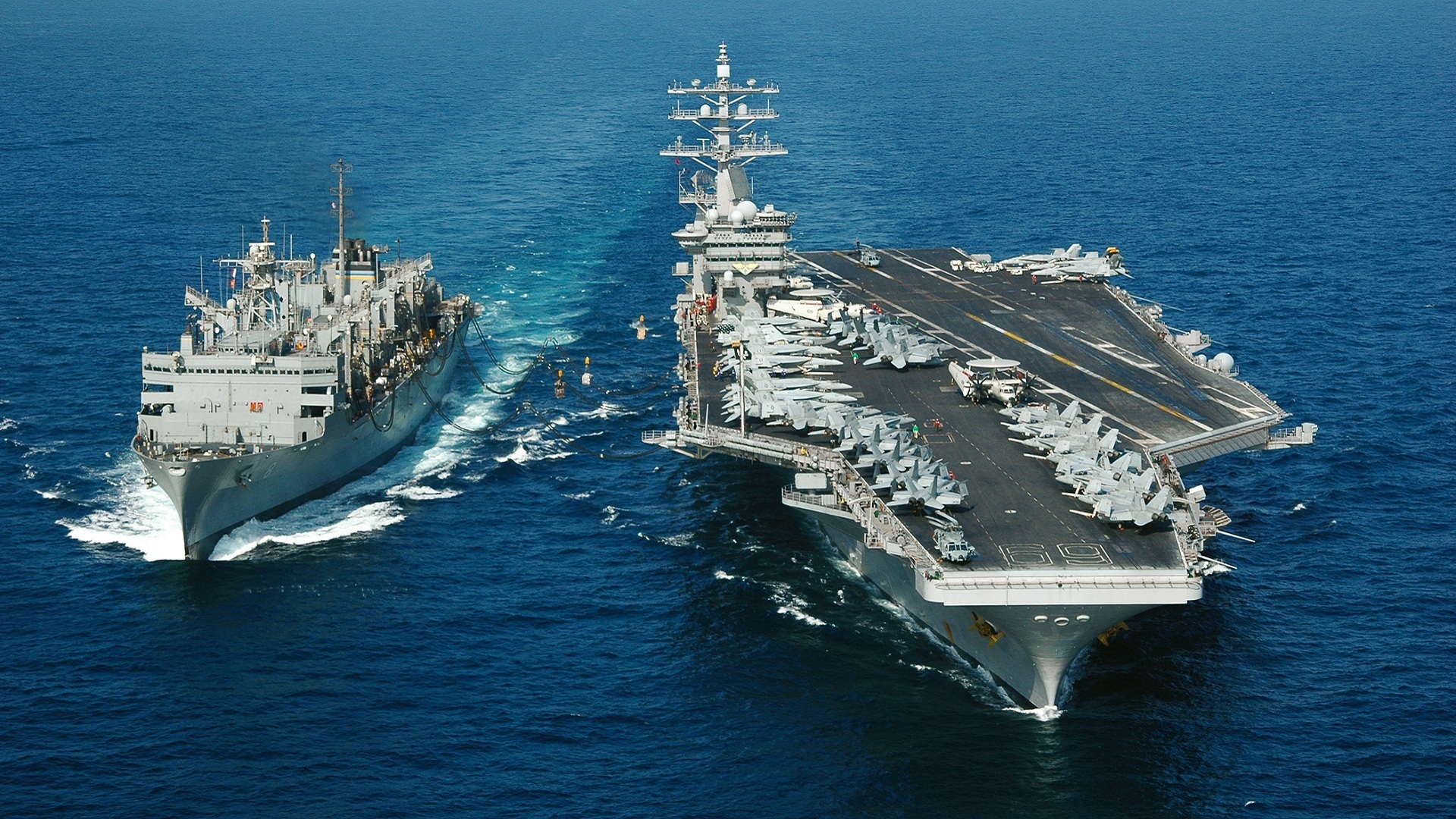 Скачать обои бесплатно Военные, Военный Корабль, Авианосец, Военный Корабль Сша Дуайт Д Эйзенхауэр (Cvn 69), Военные Корабли картинка на рабочий стол ПК