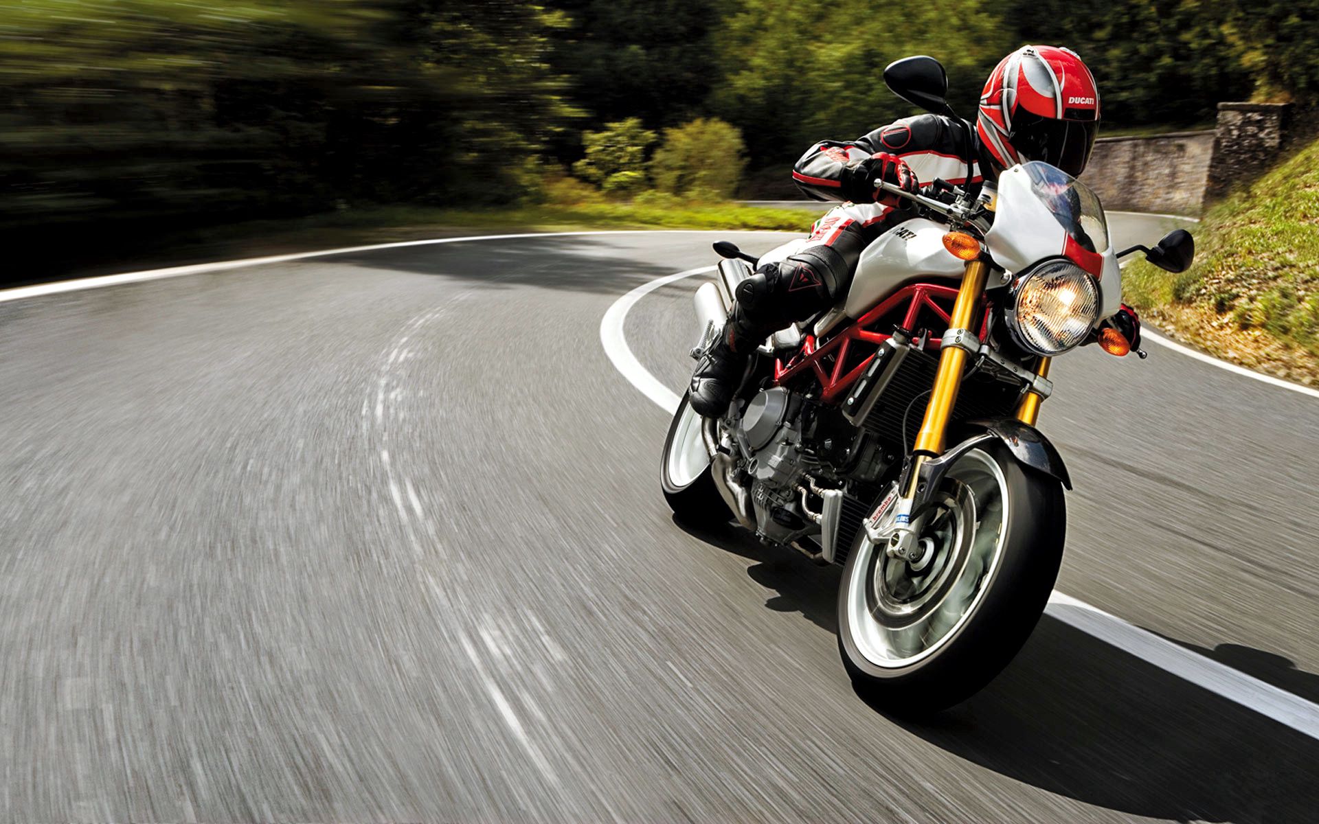 speed, motorcyclist, motorcycles, ducati, monster, s4r