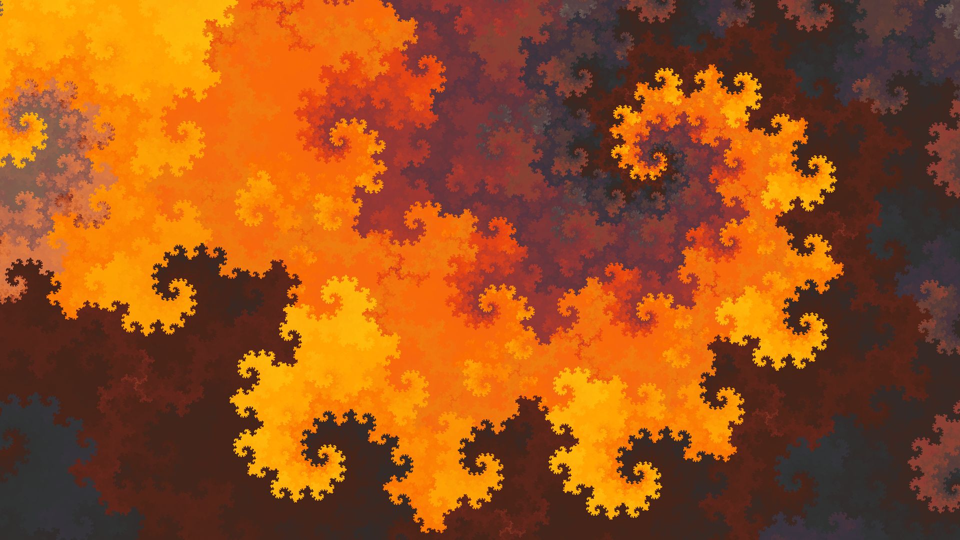 Téléchargez gratuitement l'image Abstrait, Fractale, Couleur Orange) sur le bureau de votre PC