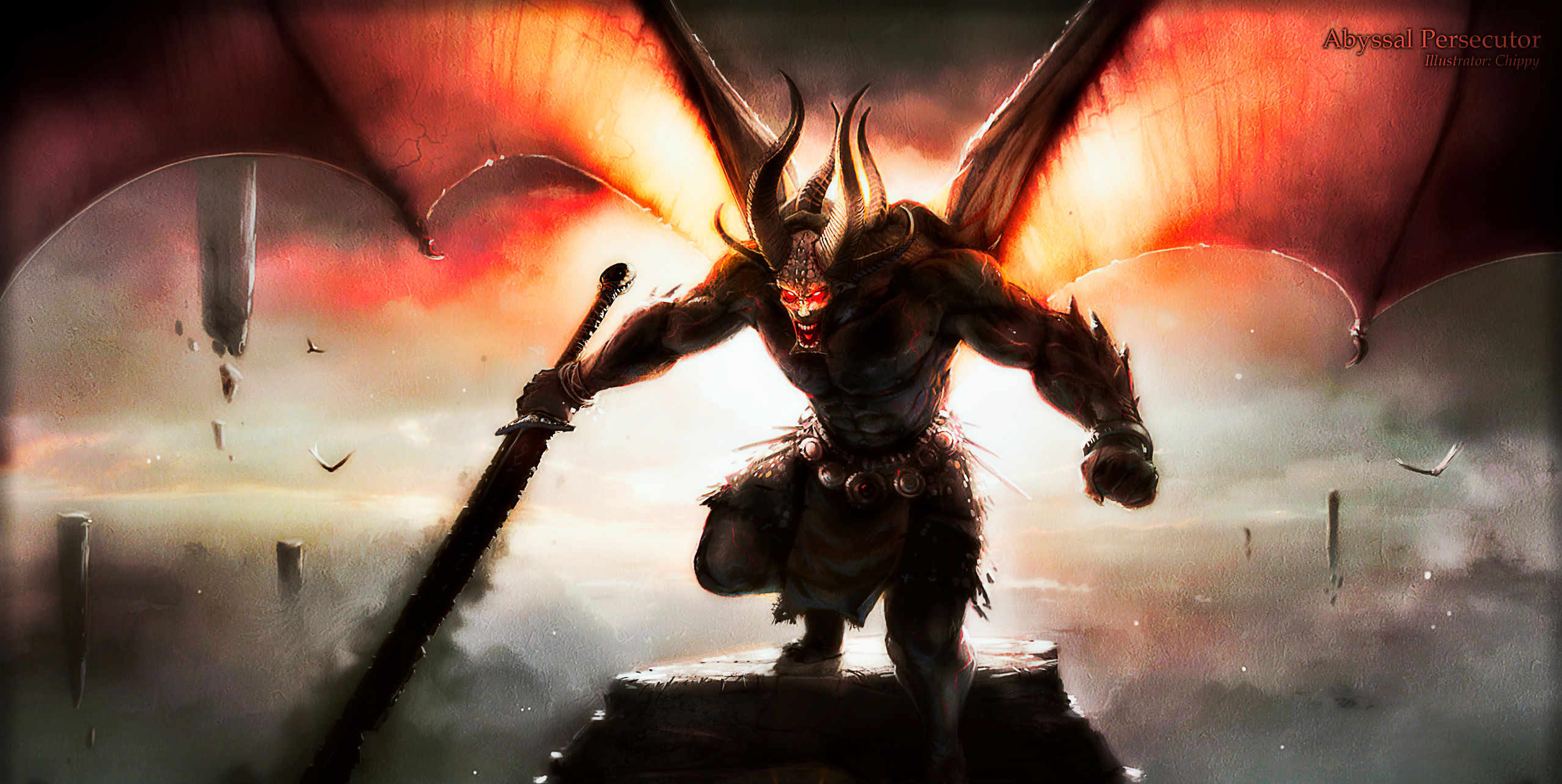 Free download wallpaper Dark, Demon on your PC desktop