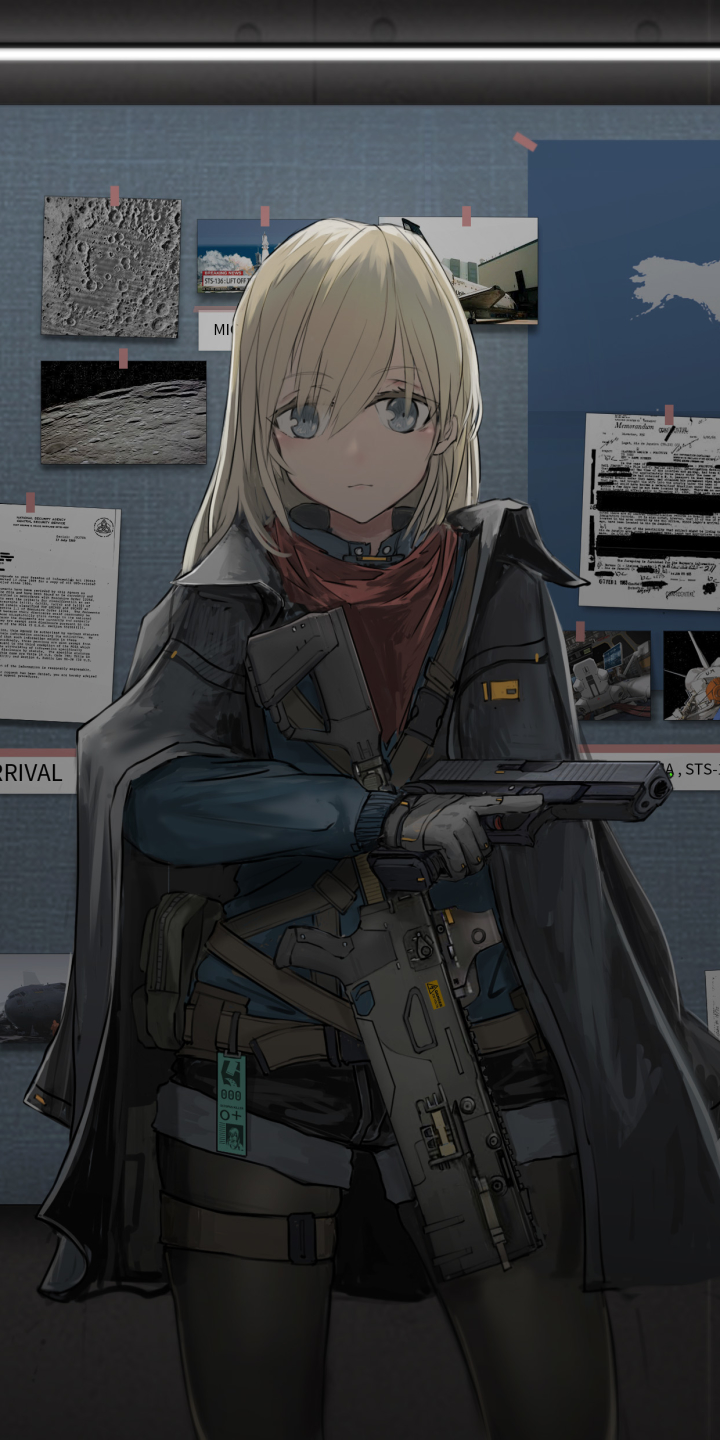 Handy-Wallpaper Blond, Soldat, Original, Blondinen, Animes kostenlos herunterladen.