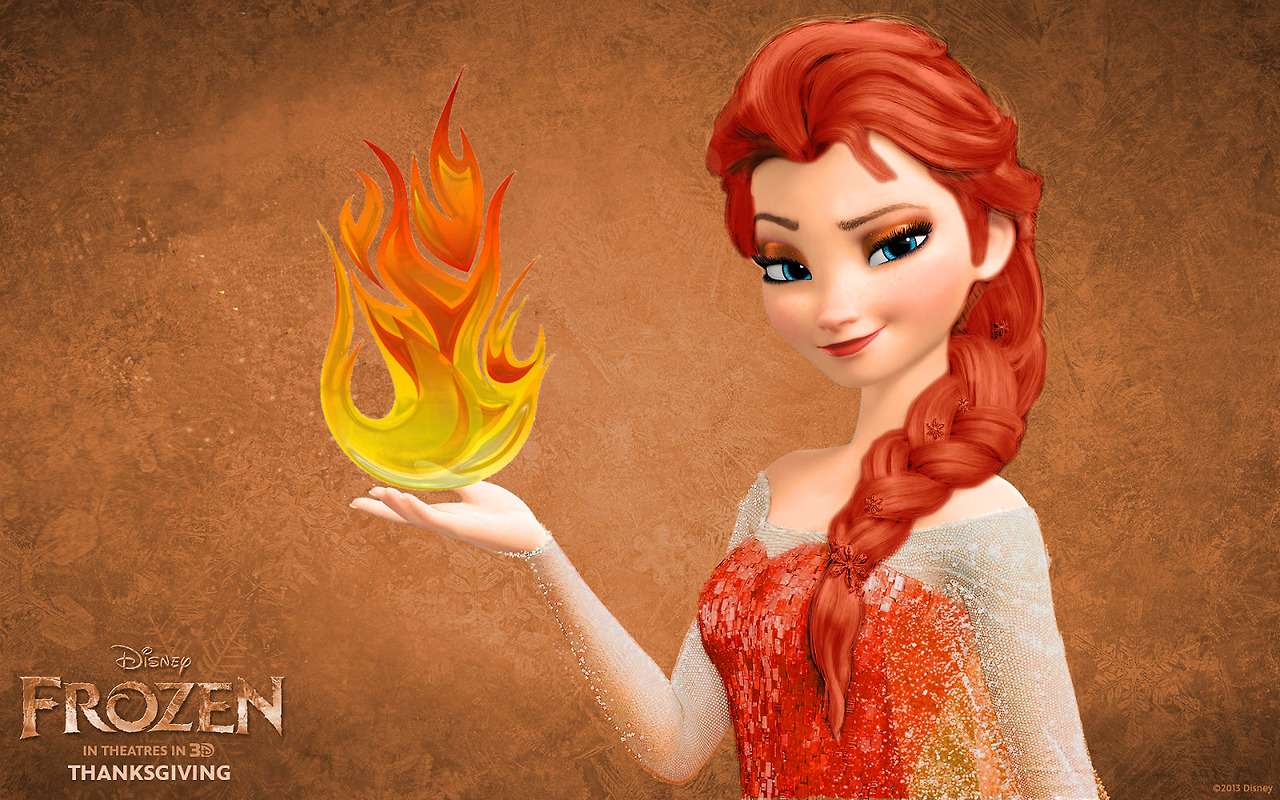 Descarga gratuita de fondo de pantalla para móvil de Fantasía, Fuego, Mujeres, Elsa (Congelada).