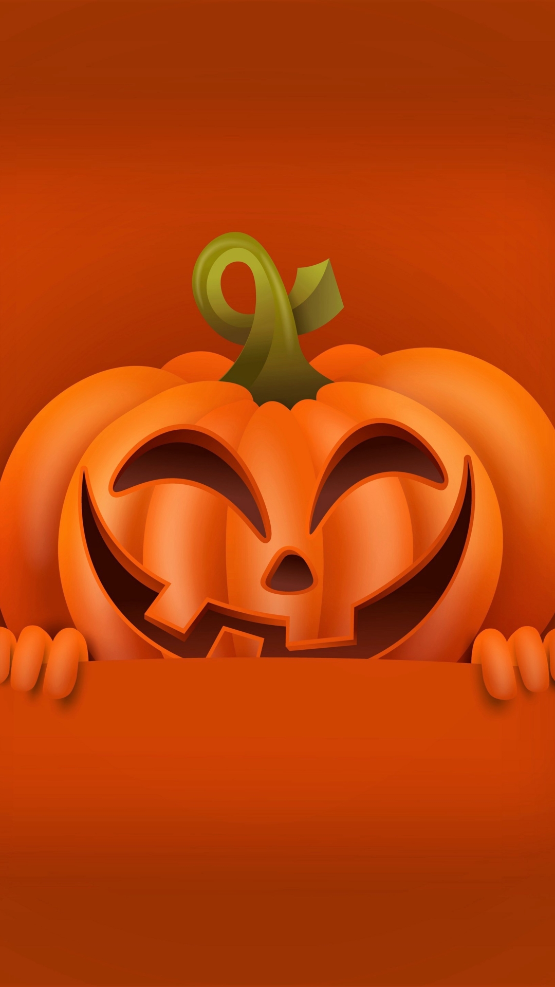 Téléchargez des papiers peints mobile Halloween, Vacances, Le Sourire, Couleur Orange), Citrouille D'halloween gratuitement.