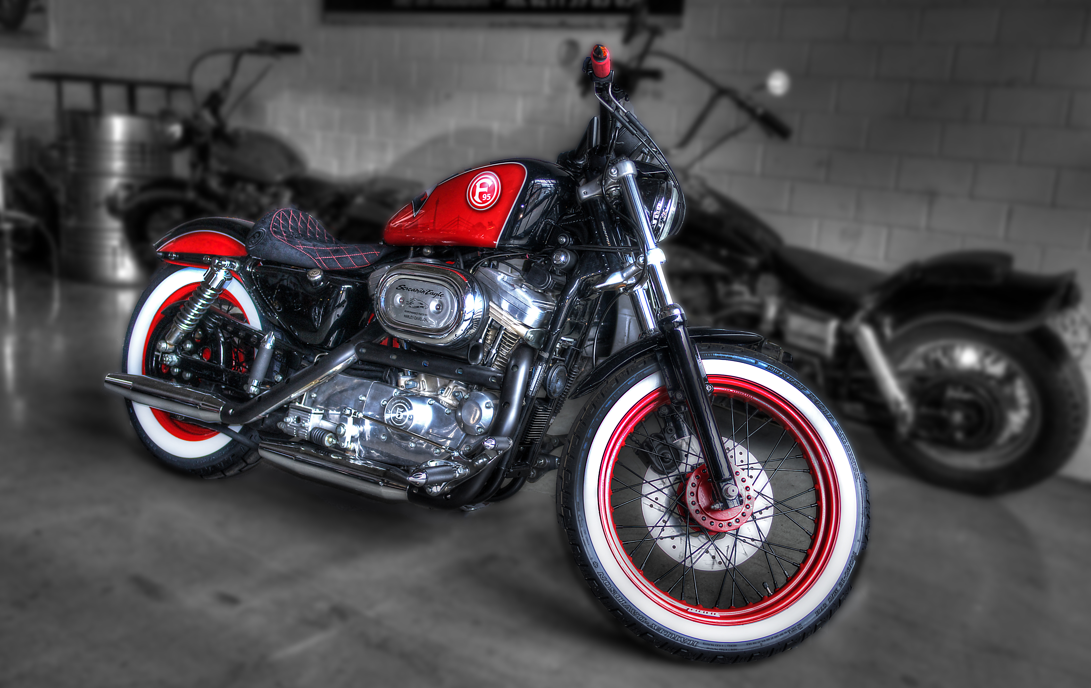 Download mobile wallpaper Motorcycles, Motorcycle, Harley Davidson, Vehicles for free.