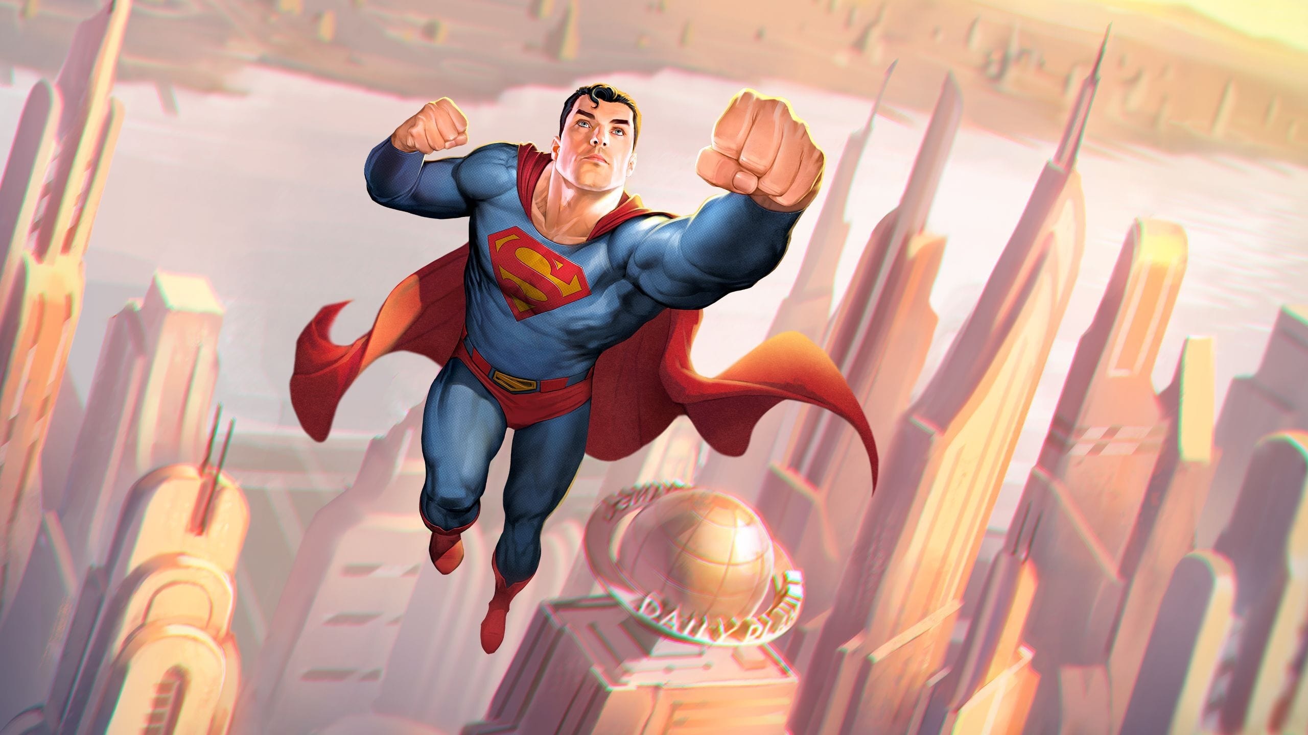 488800 télécharger le fond d'écran métropolis (dc comics), film, superman : l'homme de demain, ville, daily planet, bandes dessinées dc, superman - économiseurs d'écran et images gratuitement