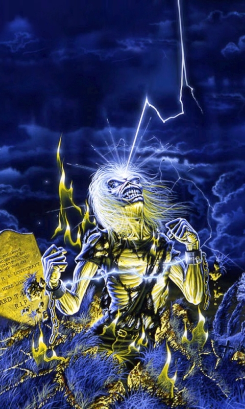 Download mobile wallpaper Music, Iron Maiden for free.