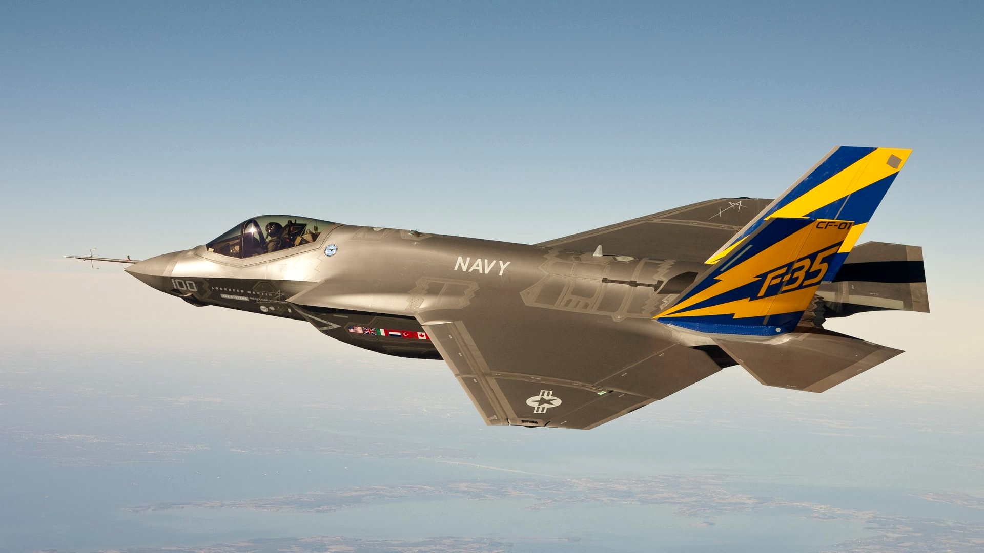 Скачати мобільні шпалери Військовий, Lockheed Martin F 35 Lightning Ii безкоштовно.