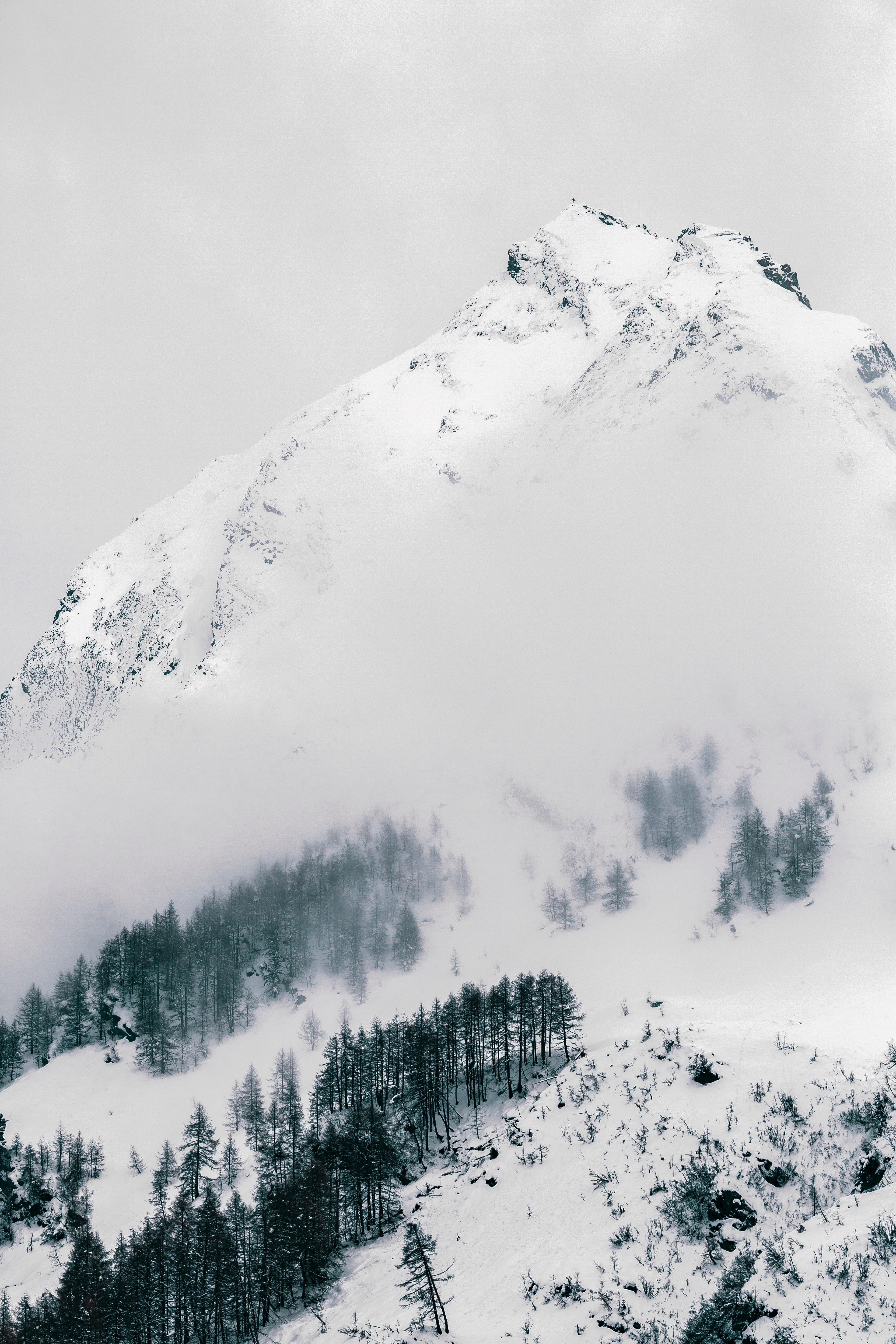 Laden Sie das Natur, Berg, Scheitel, Nach Oben, Schneebedeckt, Snowbound, Steigung, Winter-Bild kostenlos auf Ihren PC-Desktop herunter