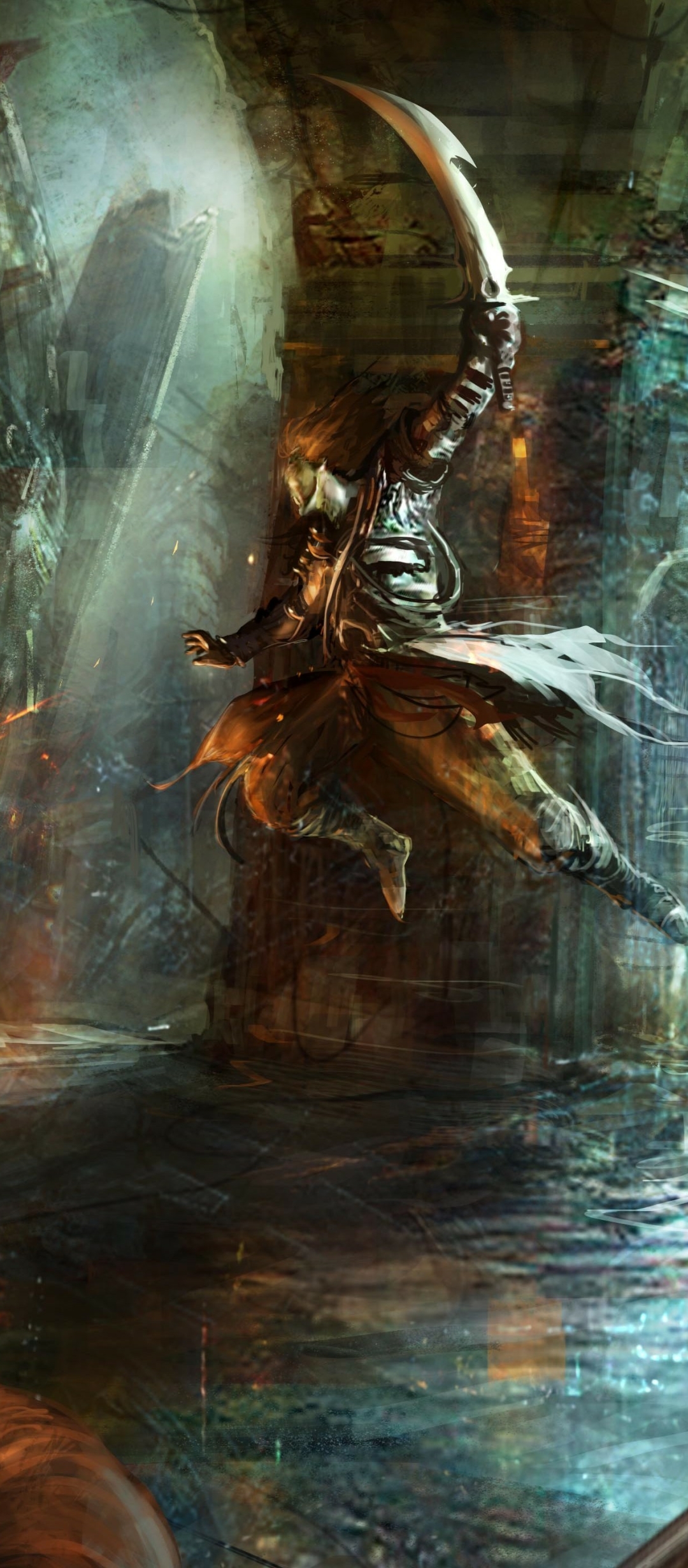 Download mobile wallpaper Fantasy, Warrior for free.