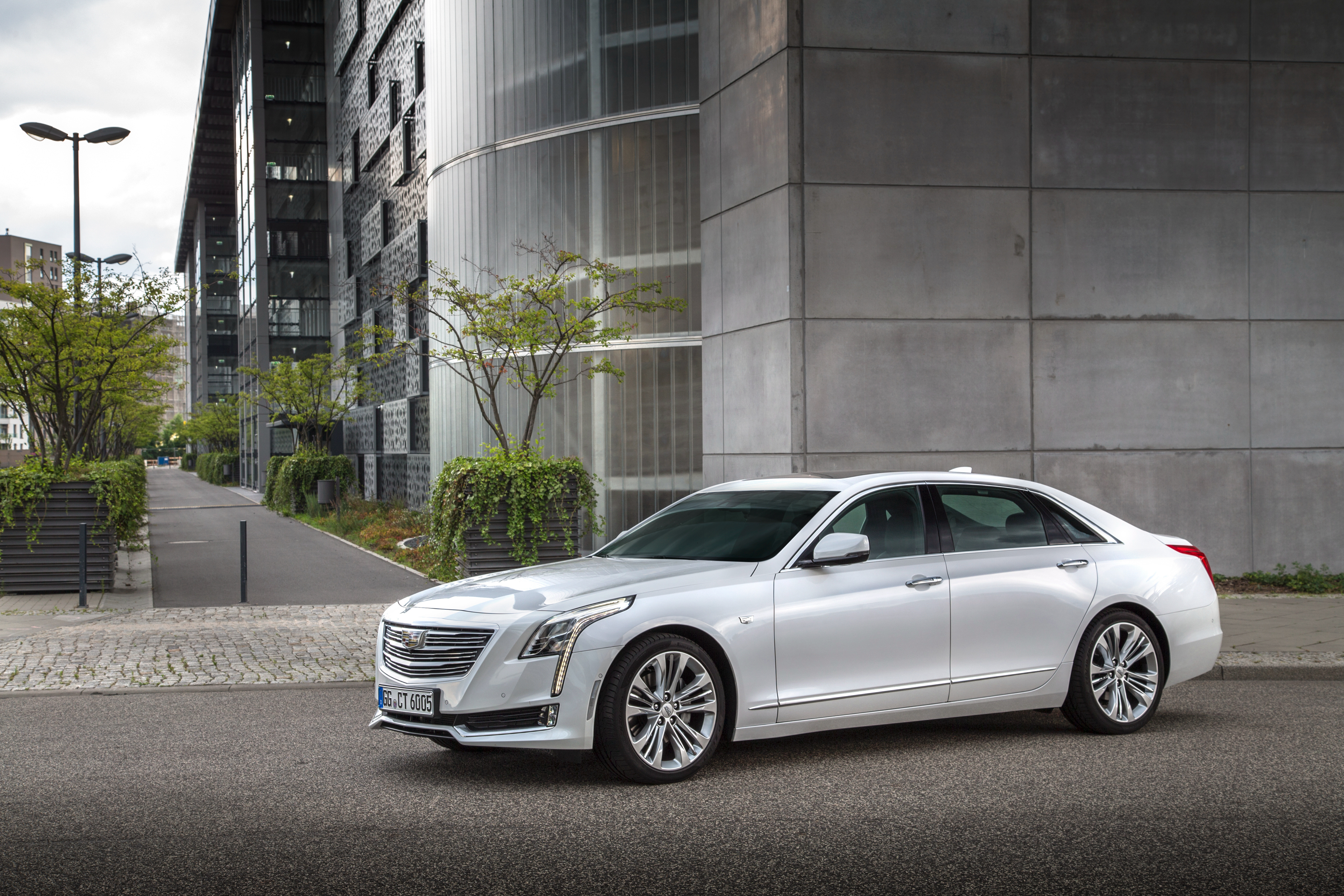 Download mobile wallpaper Cadillac, Car, Vehicles, Silver Car, Cadillac Ct6 for free.