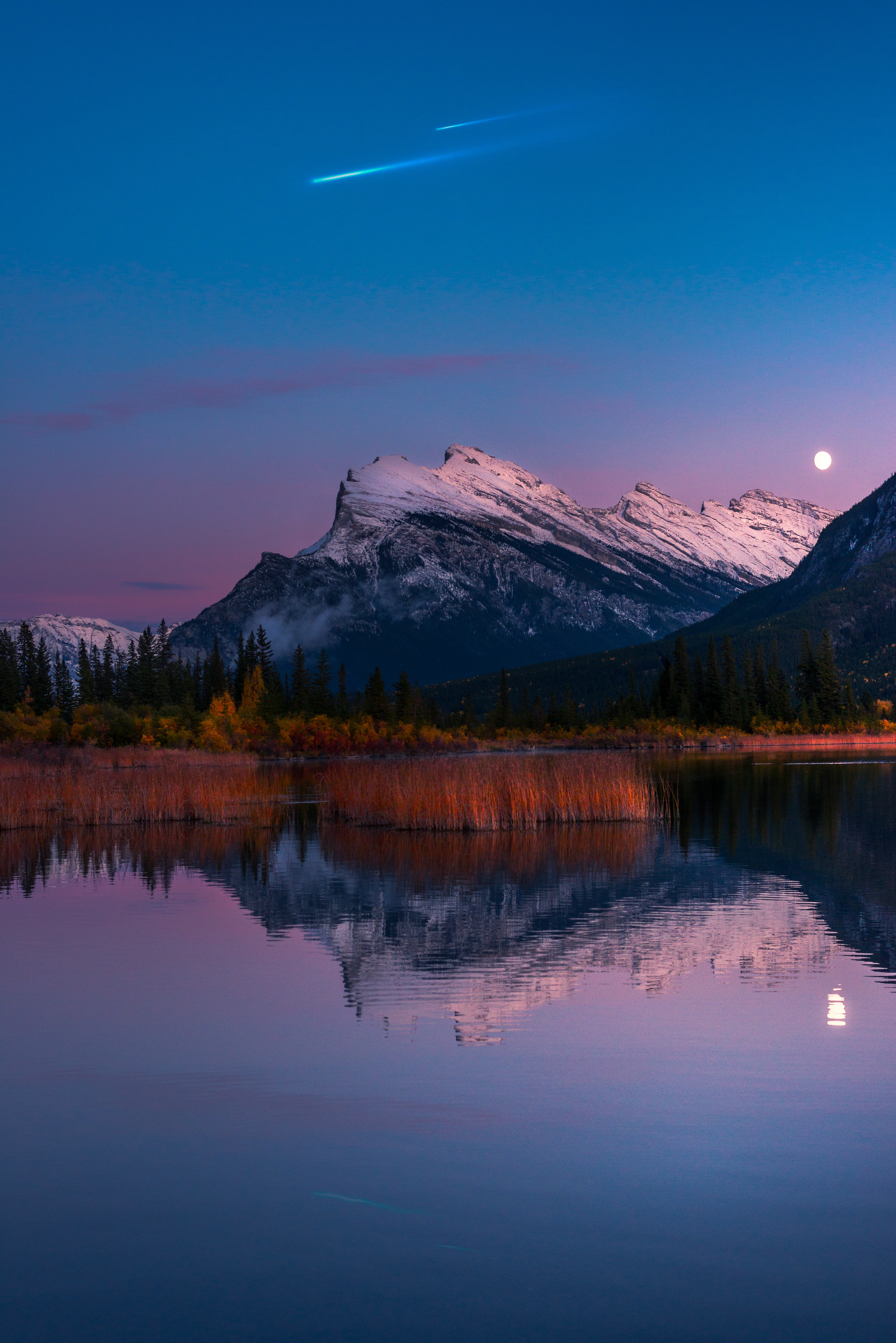 Laden Sie das Reflexion, Natur, See, Mountains-Bild kostenlos auf Ihren PC-Desktop herunter