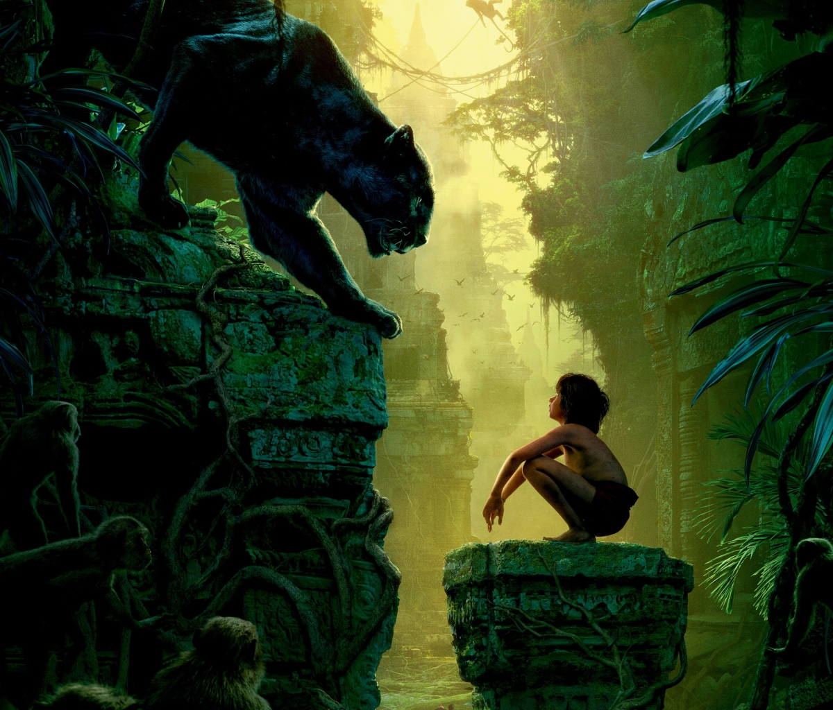 1152529 télécharger le fond d'écran film, le livre de la jungle (2016), mowgli, bagheera, le livre de la jungle - économiseurs d'écran et images gratuitement