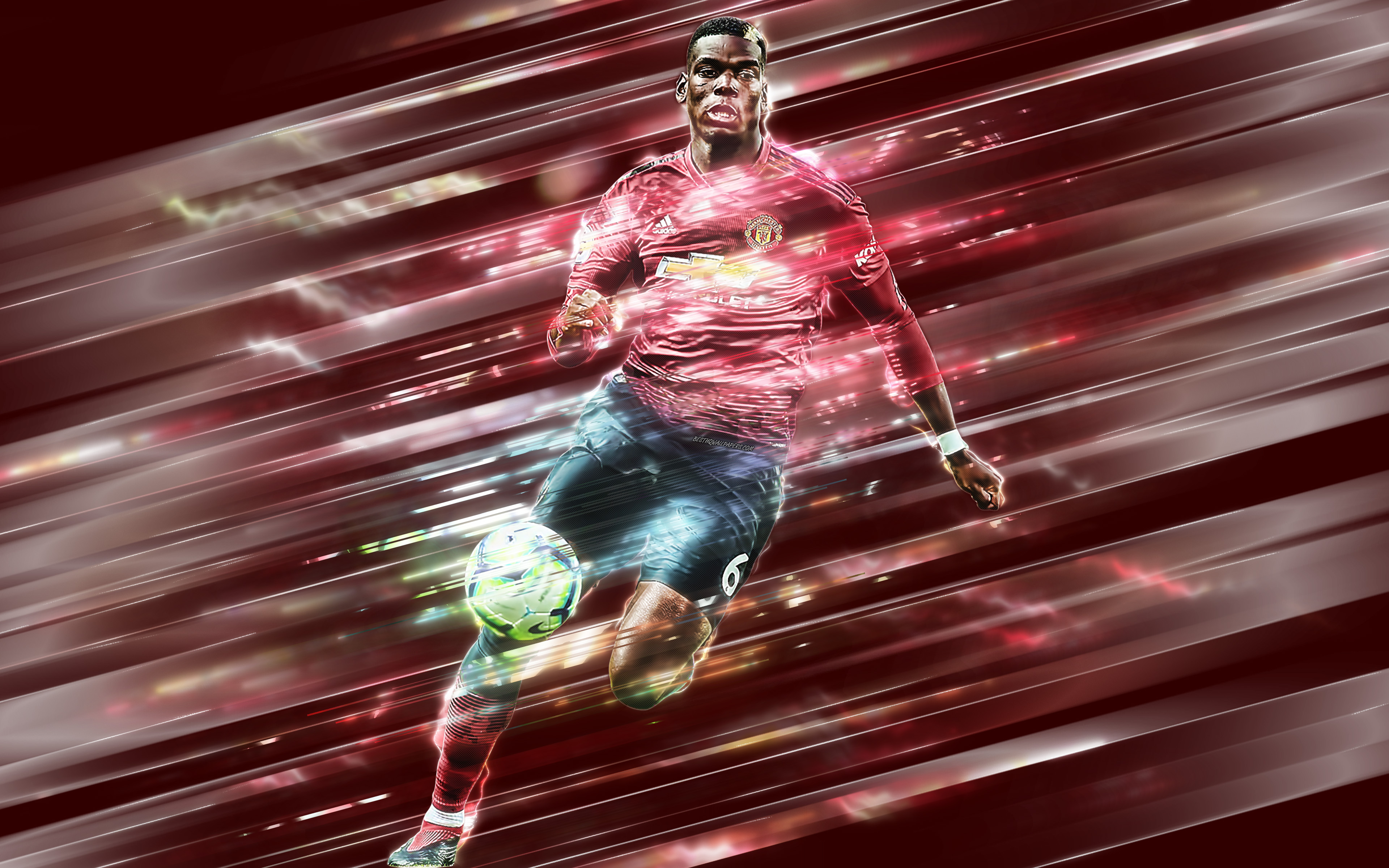 Descarga gratuita de fondo de pantalla para móvil de Fútbol, Deporte, Francés, Manchester United F C, Pablo Pogba.