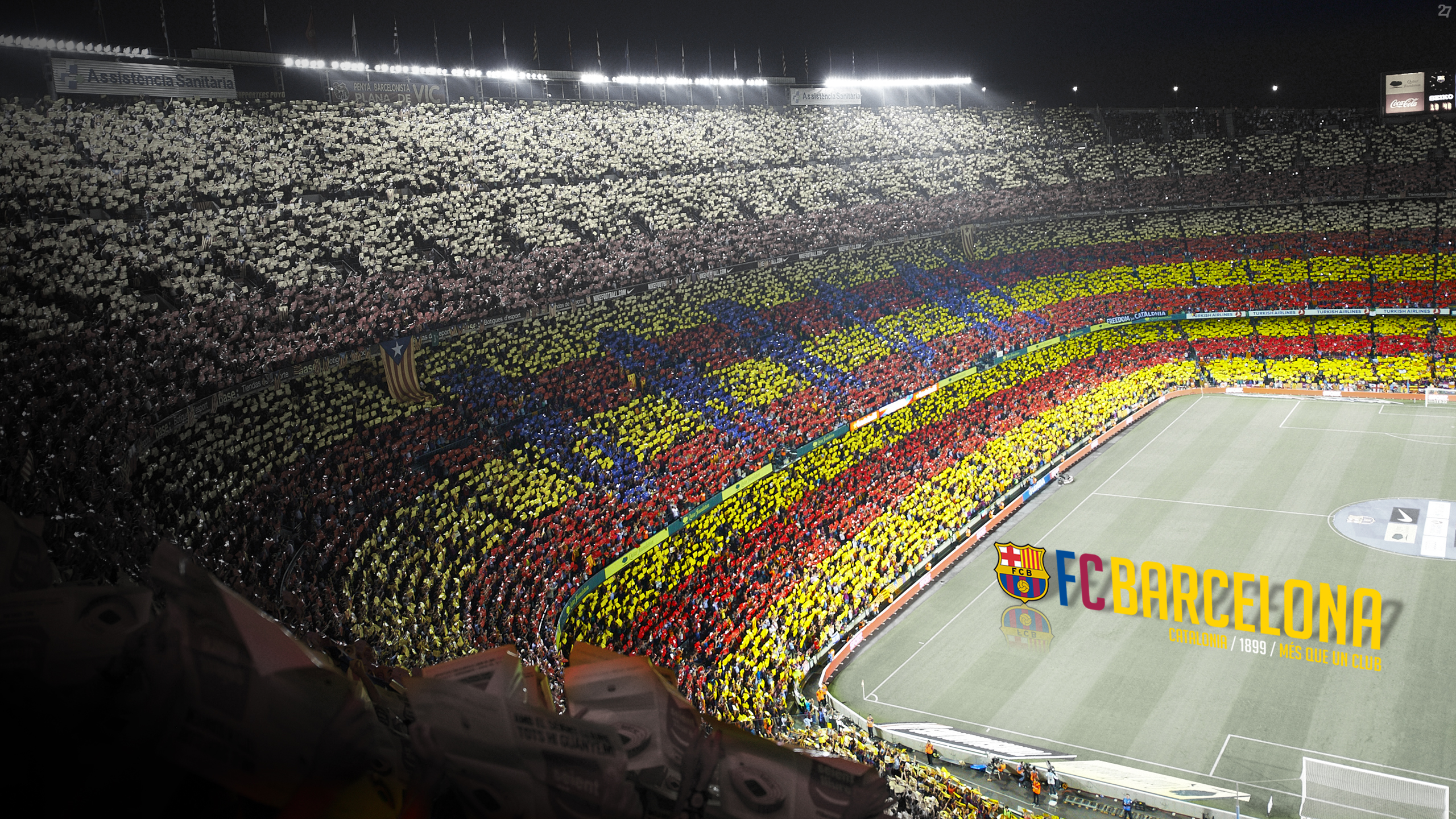 Handy-Wallpaper Sport, Fußball, Fc Barcelona, Camp Nou kostenlos herunterladen.