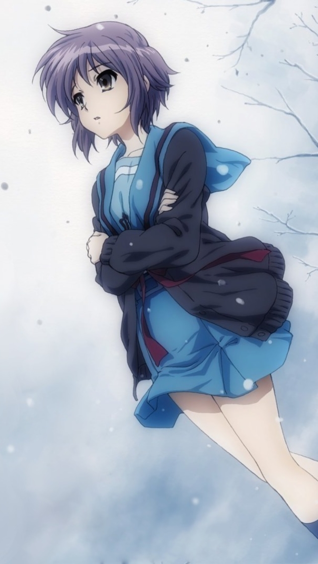 Baixar papel de parede para celular de Anime, Suzumiya Haruhi No Yûutsu, Yuki Nagato gratuito.