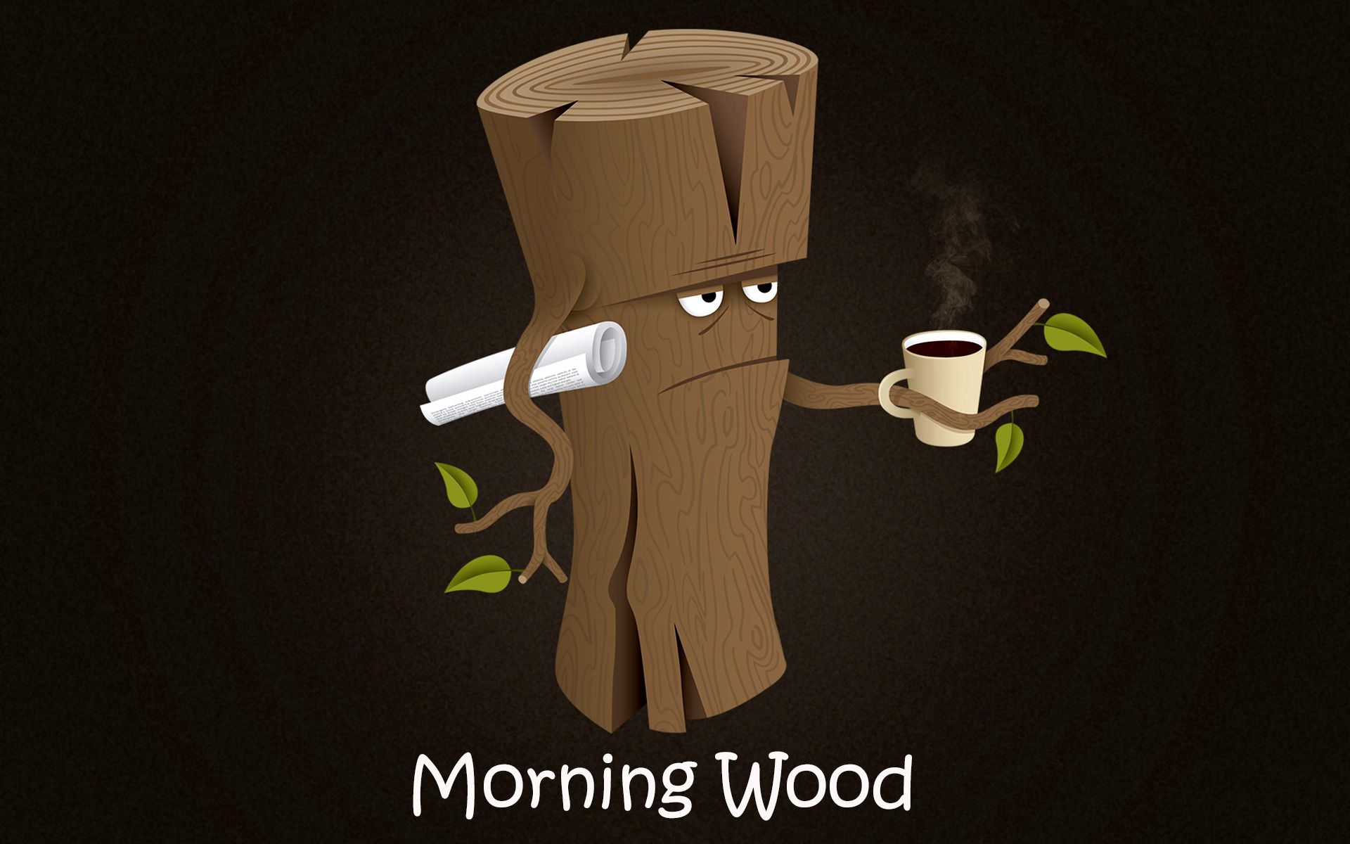Download mobile wallpaper Wood, Tree, Paper, Art, Coffee for free.