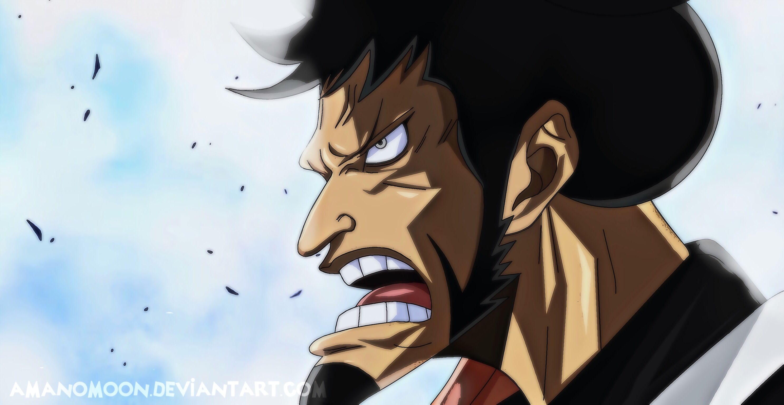 Handy-Wallpaper Animes, One Piece, Kin’Emon (One Piece) kostenlos herunterladen.