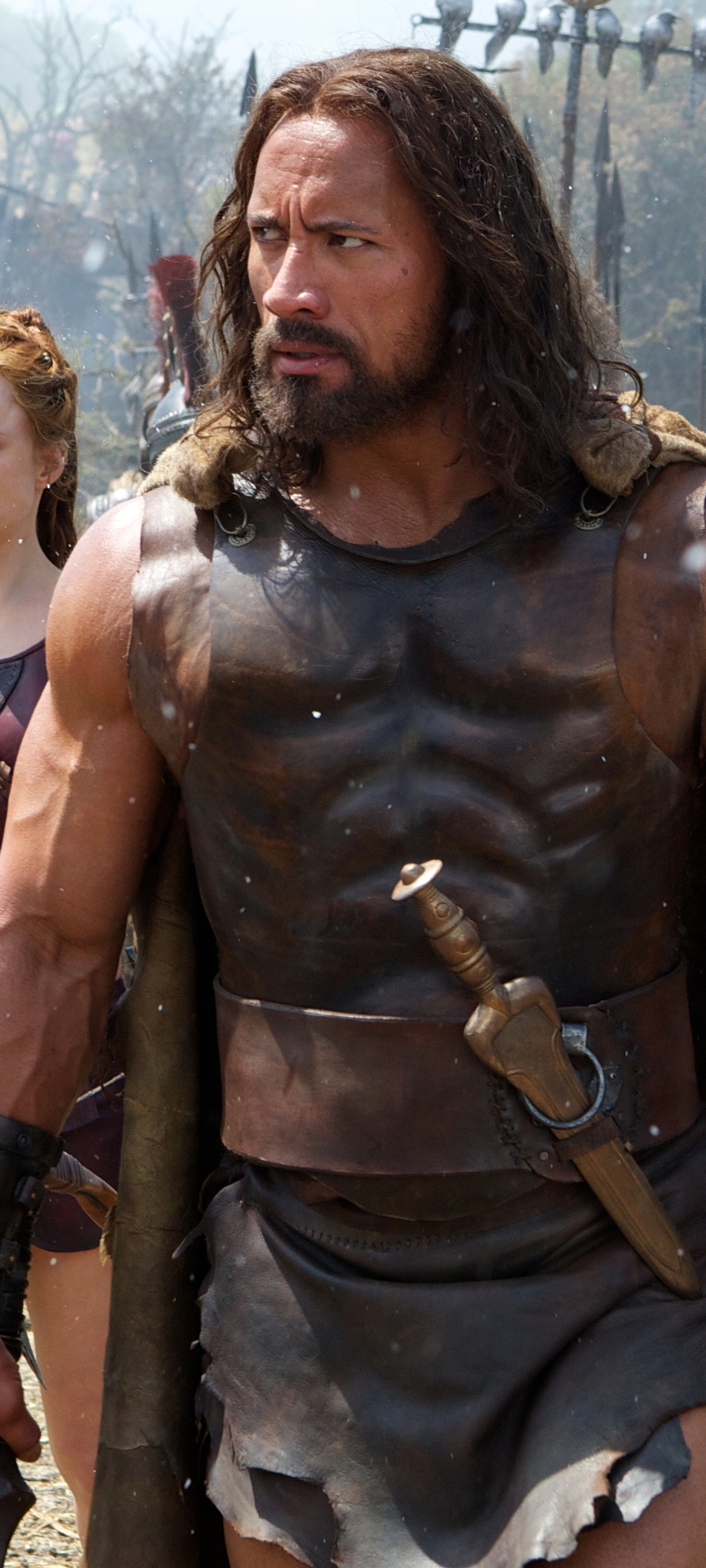 Download mobile wallpaper Dwayne Johnson, Movie, Hercules (2014) for free.