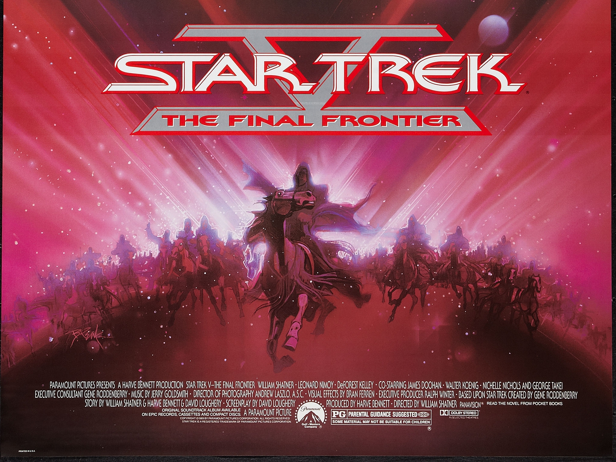 star trek, movie, star trek v: the final frontier