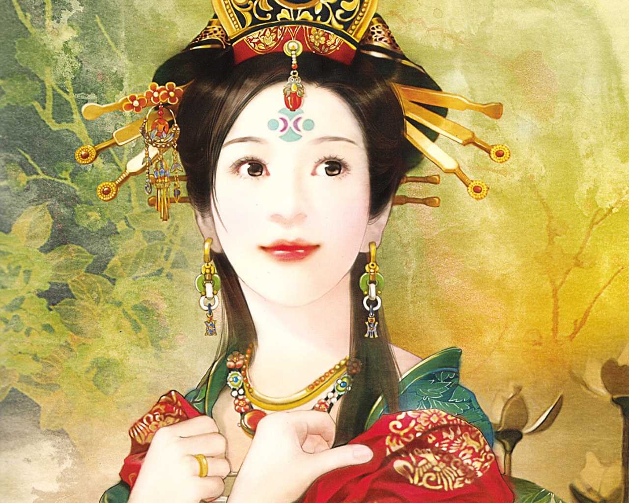 artistic, the ancient chinese beauty