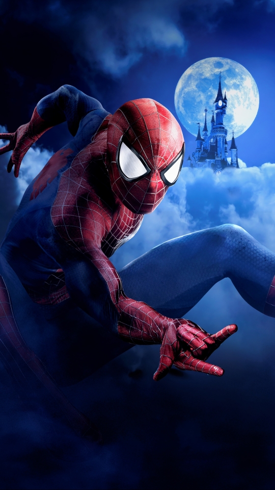 Download mobile wallpaper Spider Man, Disneyland, Comics for free.