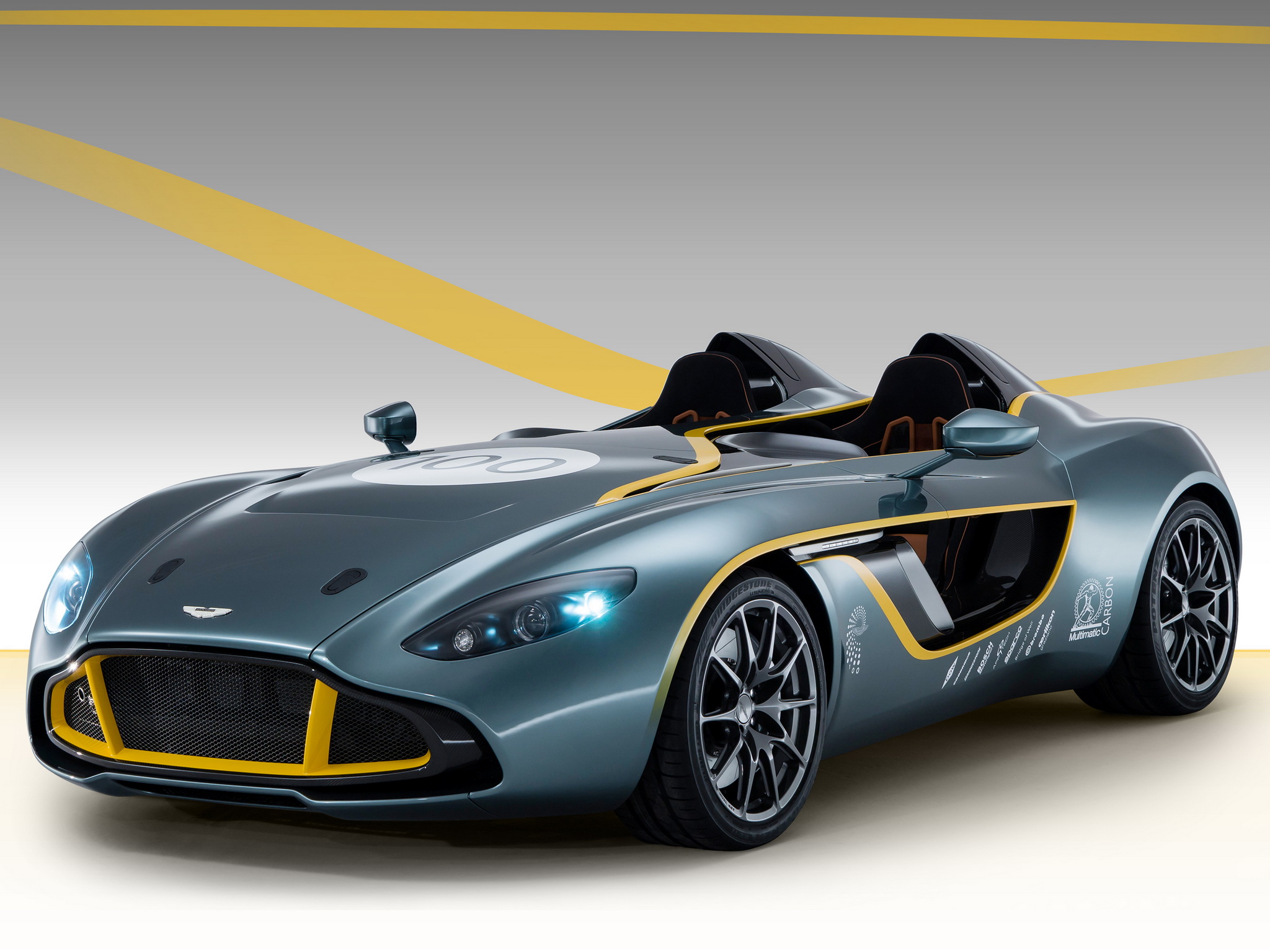 Los mejores fondos de pantalla de 2013 Aston Martin Cc100 Speedster Concepto para la pantalla del teléfono