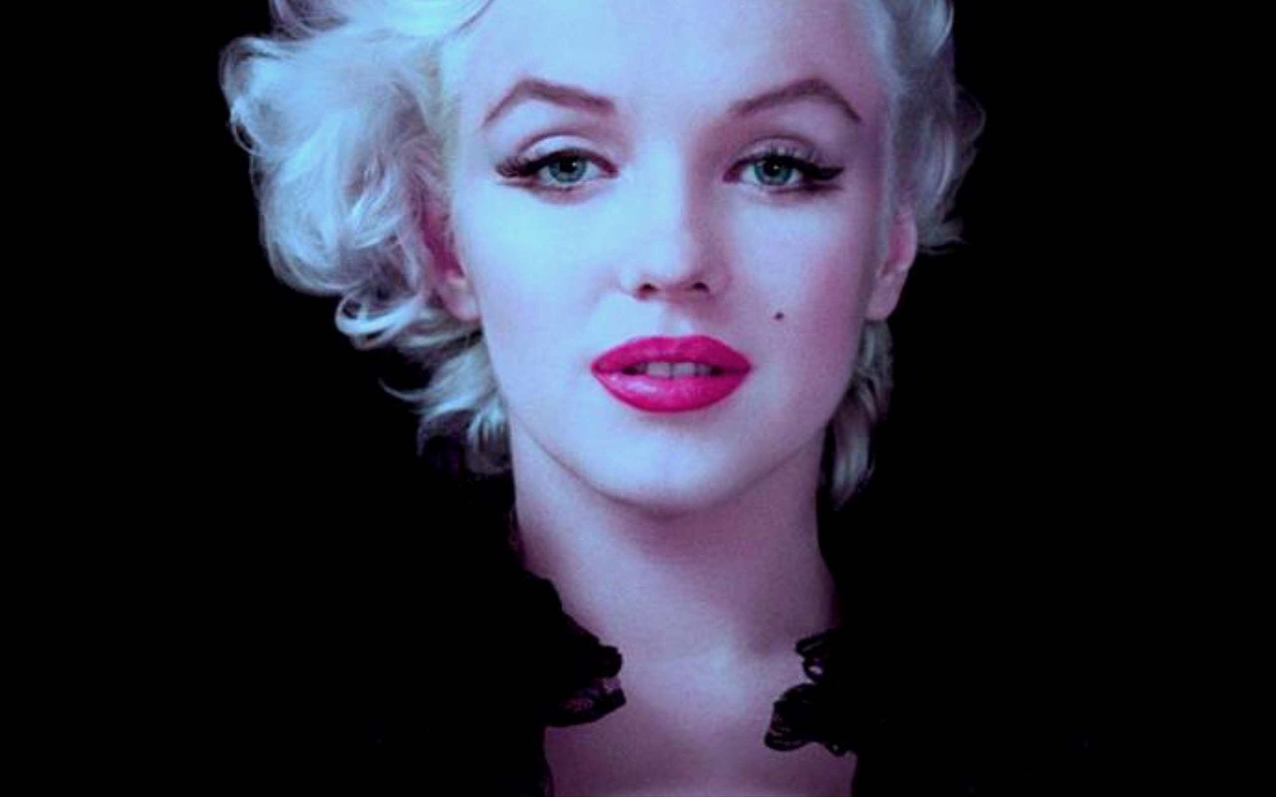 Download mobile wallpaper Marilyn Monroe, Close Up, Face, Blue Eyes, Celebrity for free.