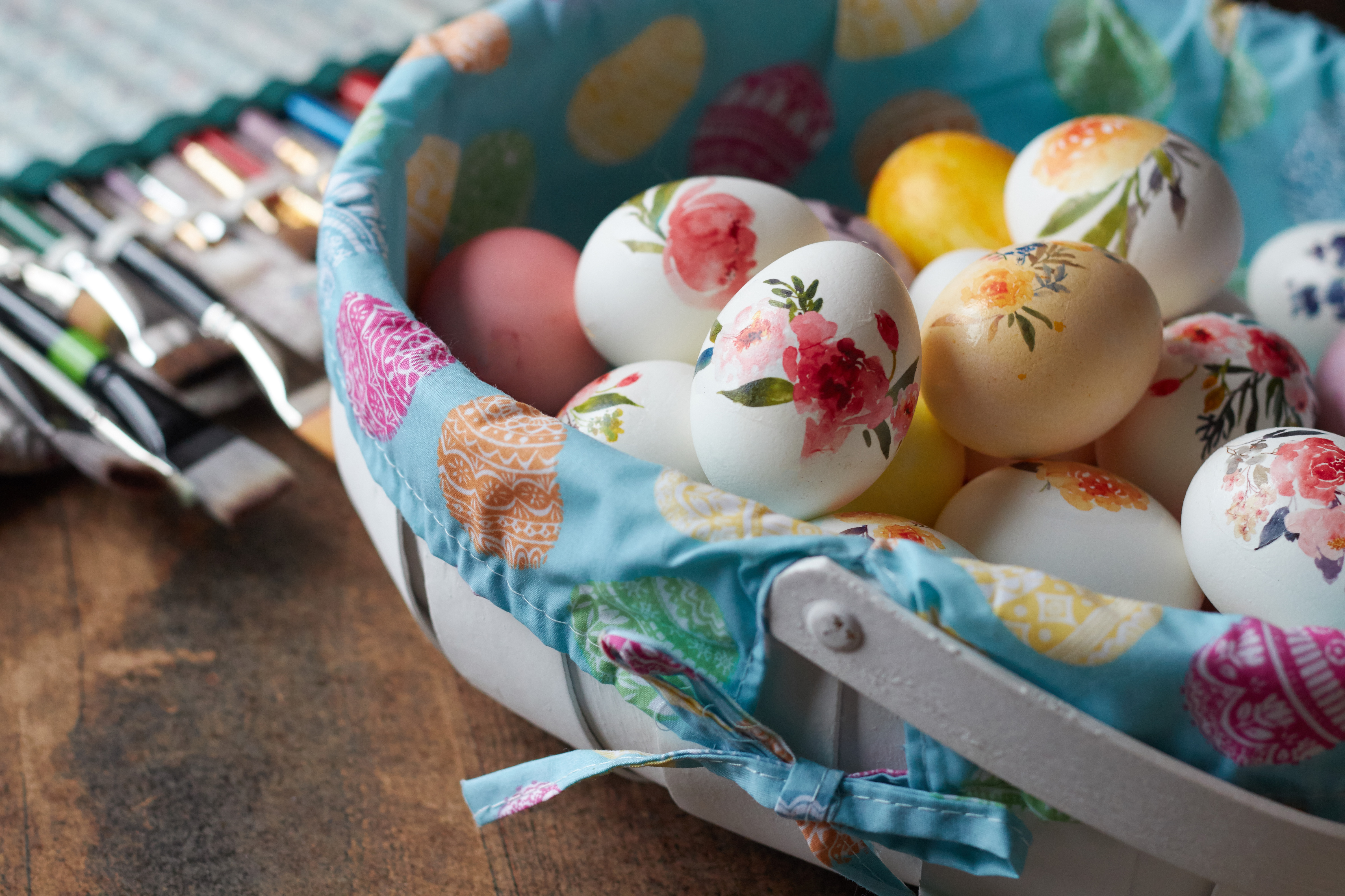 holidays, eggs, easter, pattern, basket, easter eggs