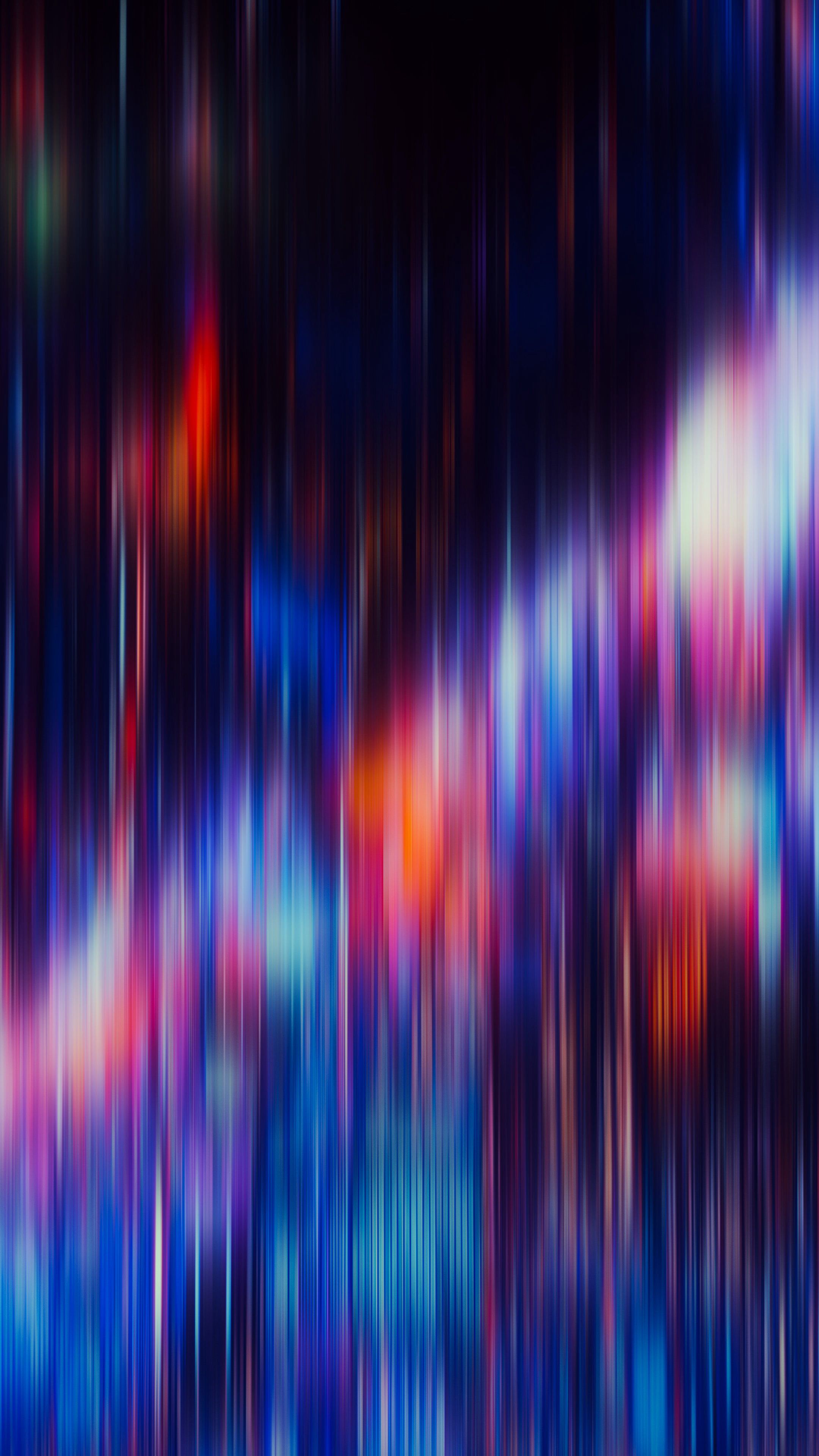 Download mobile wallpaper Smooth, Motley, Multicolored, Streaks, Blur, Stripes, Abstract for free.