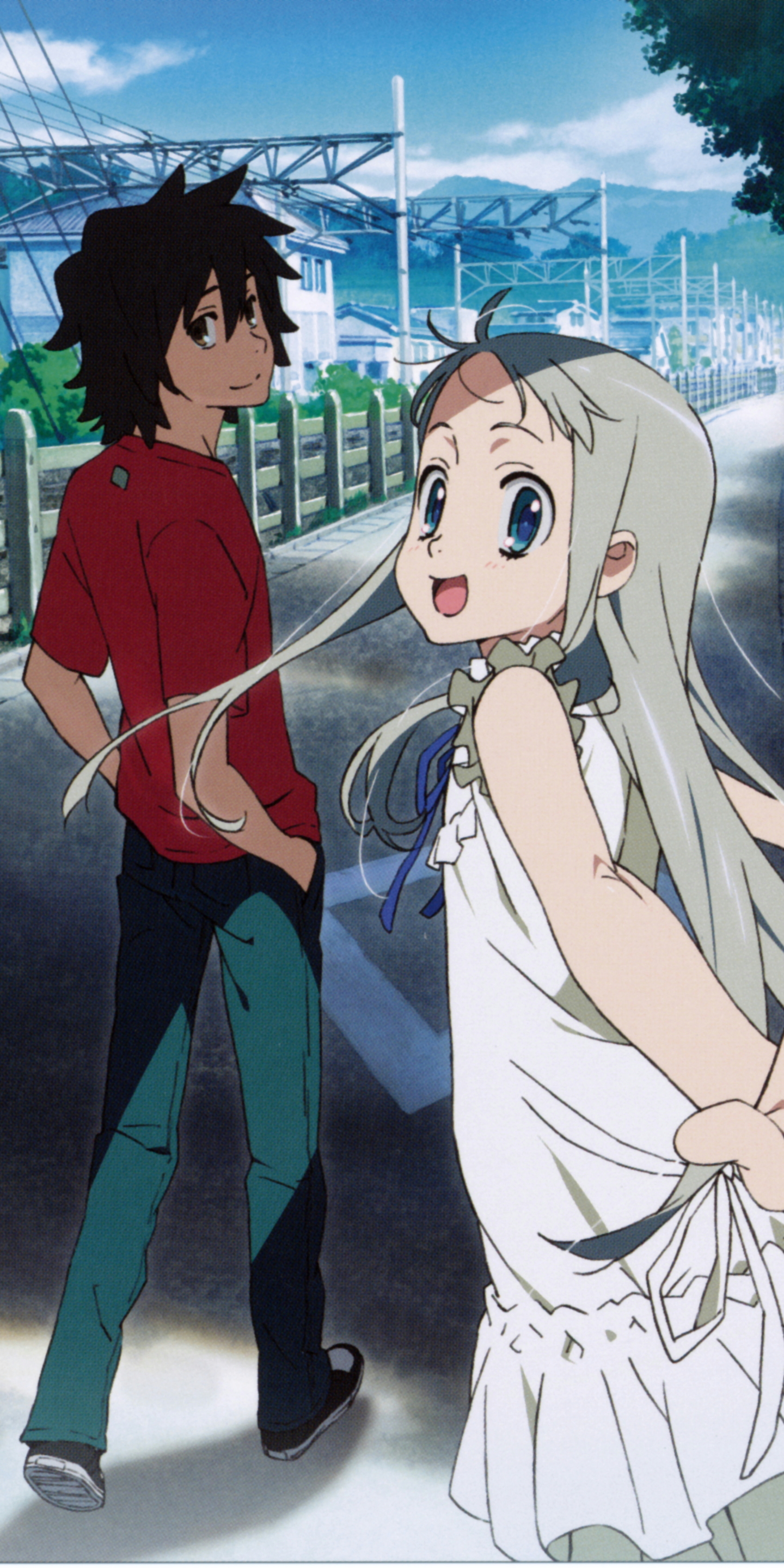 Download mobile wallpaper Anime, Anohana for free.