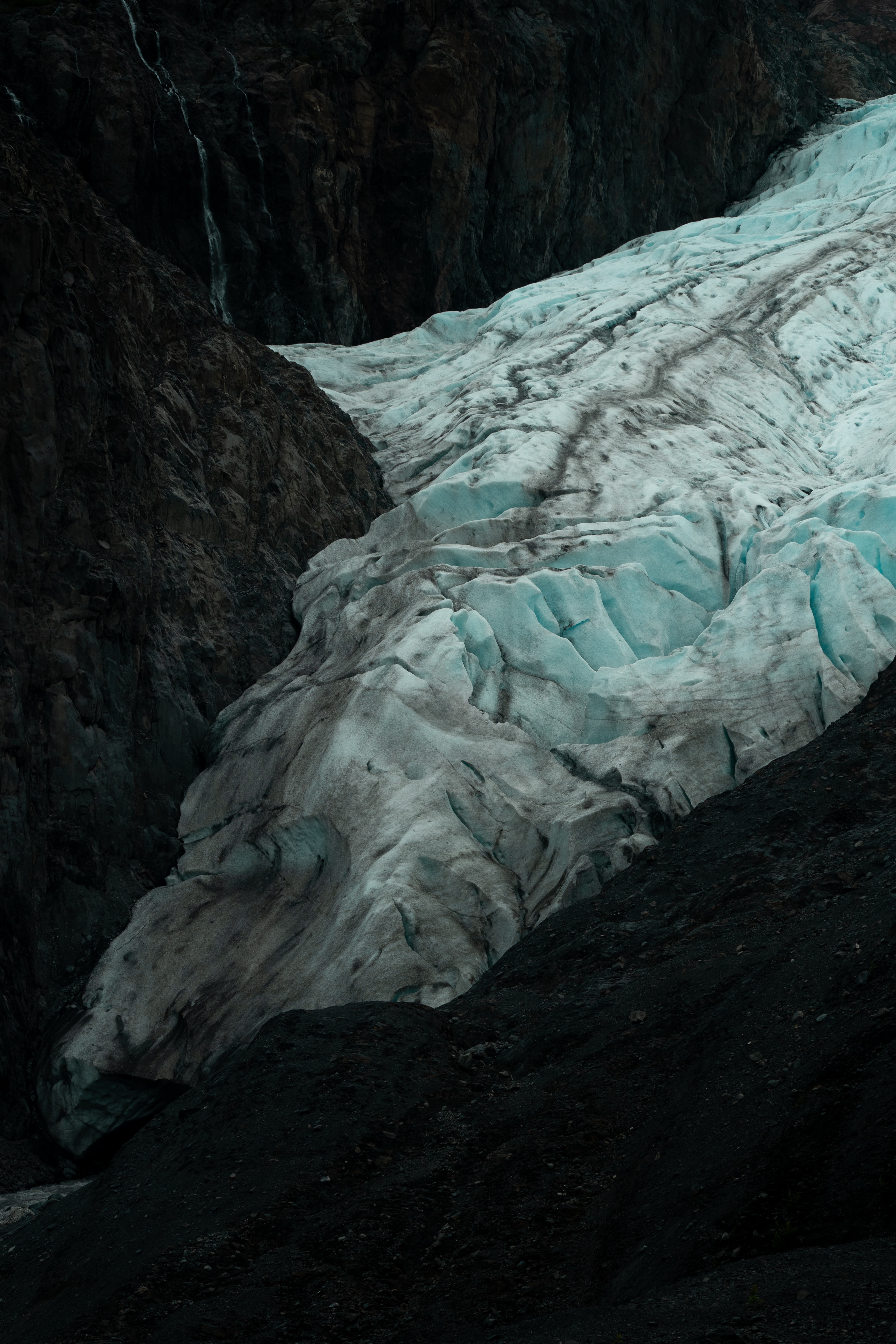 Free download wallpaper Snow, Rocks, Glacier, Frozen, Nature, Ice on your PC desktop